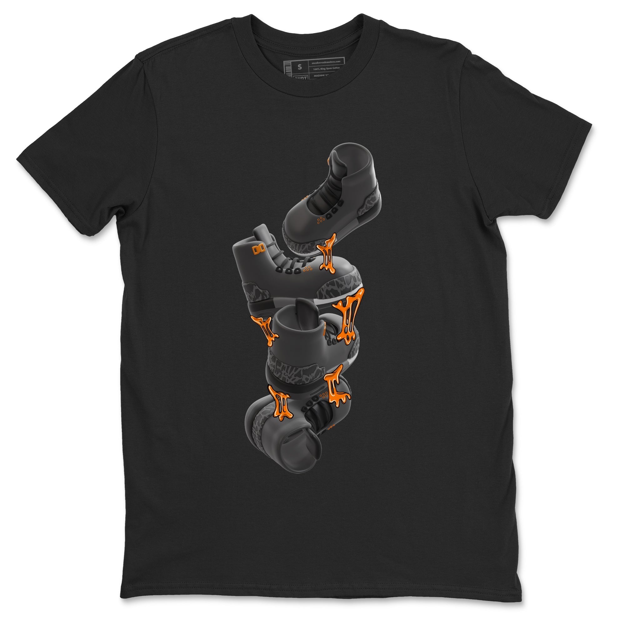 Gum Stuck On Shoes snkmatch Tee - Air Jordan 3 Fear