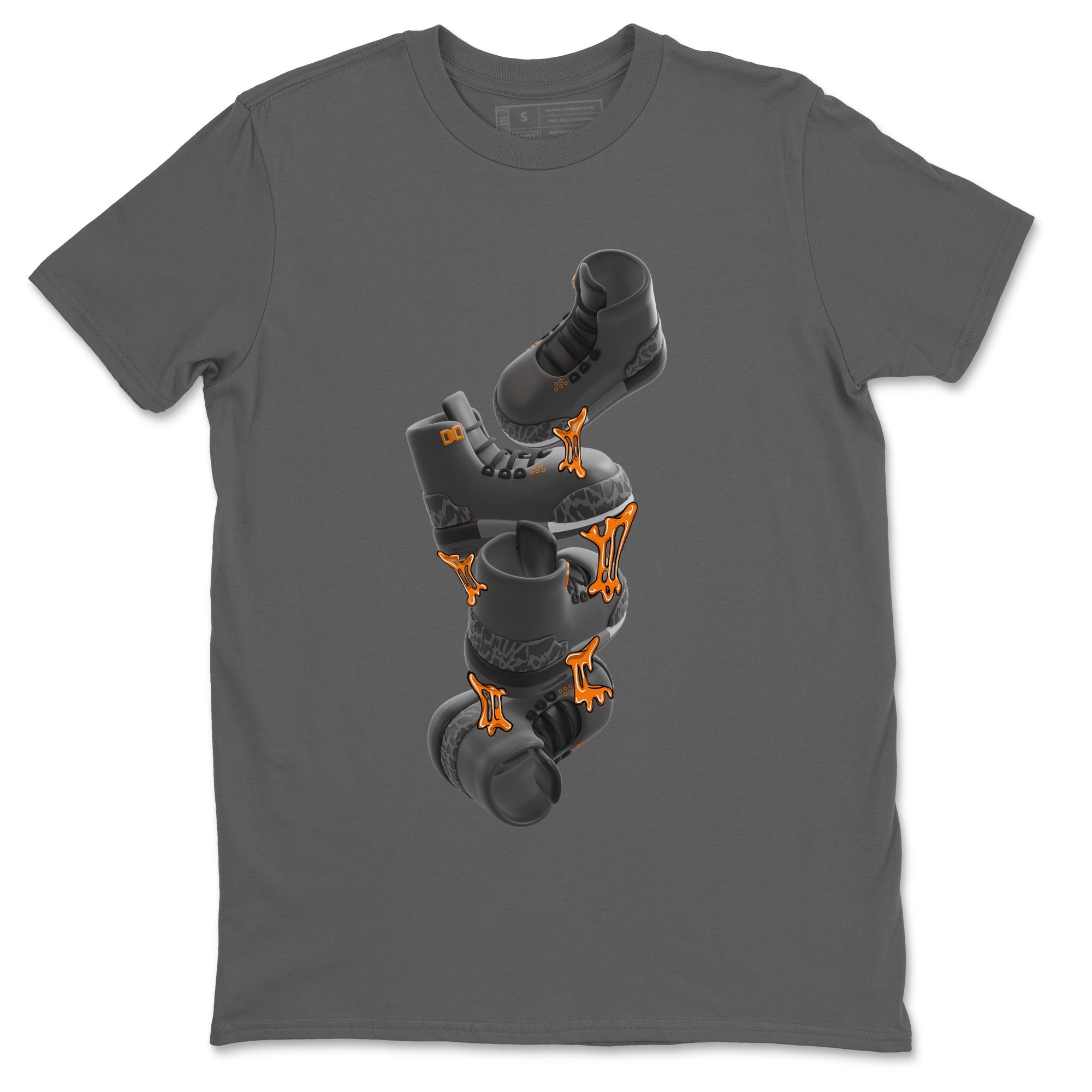 Gum Stuck On Shoes snkmatch Tee - Air Jordan 3 Fear