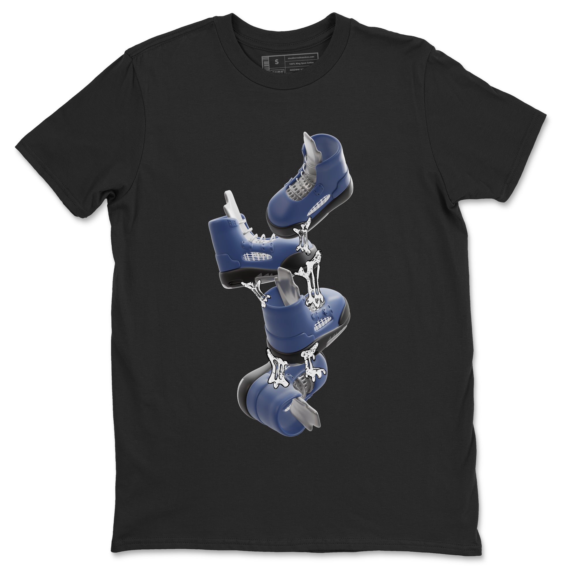 Gum Stuck On Shoes snkmatch Tee - Air Jordan 5 Georgetown