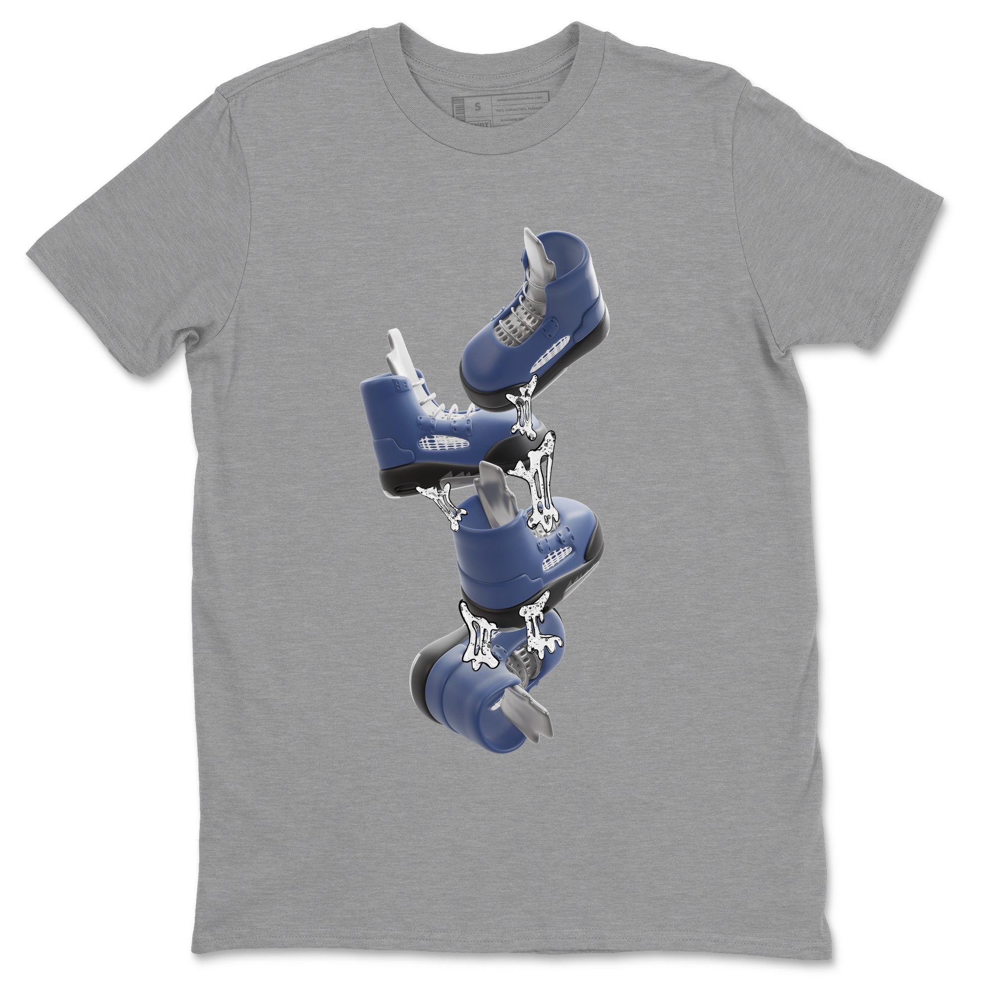 Gum Stuck On Shoes snkmatch Tee - Air Jordan 5 Georgetown