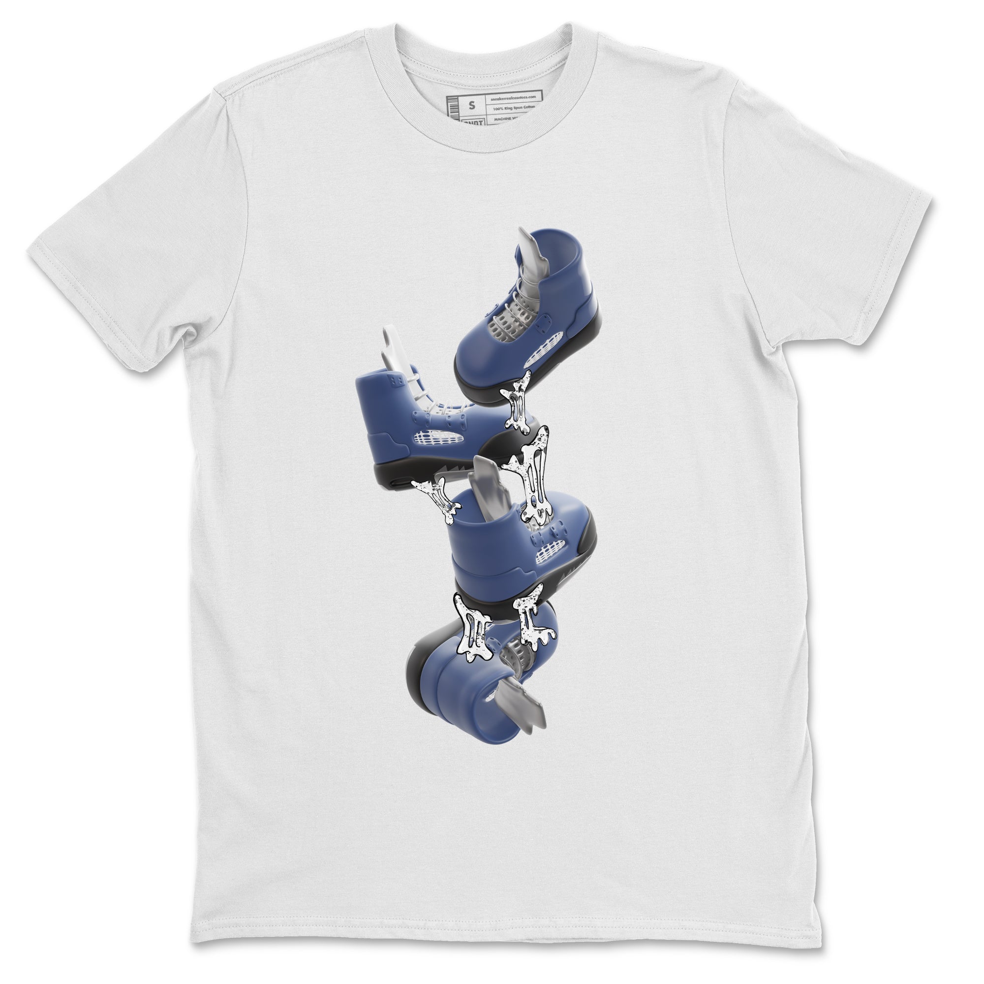 Gum Stuck On Shoes snkmatch Tee - Air Jordan 5 Georgetown