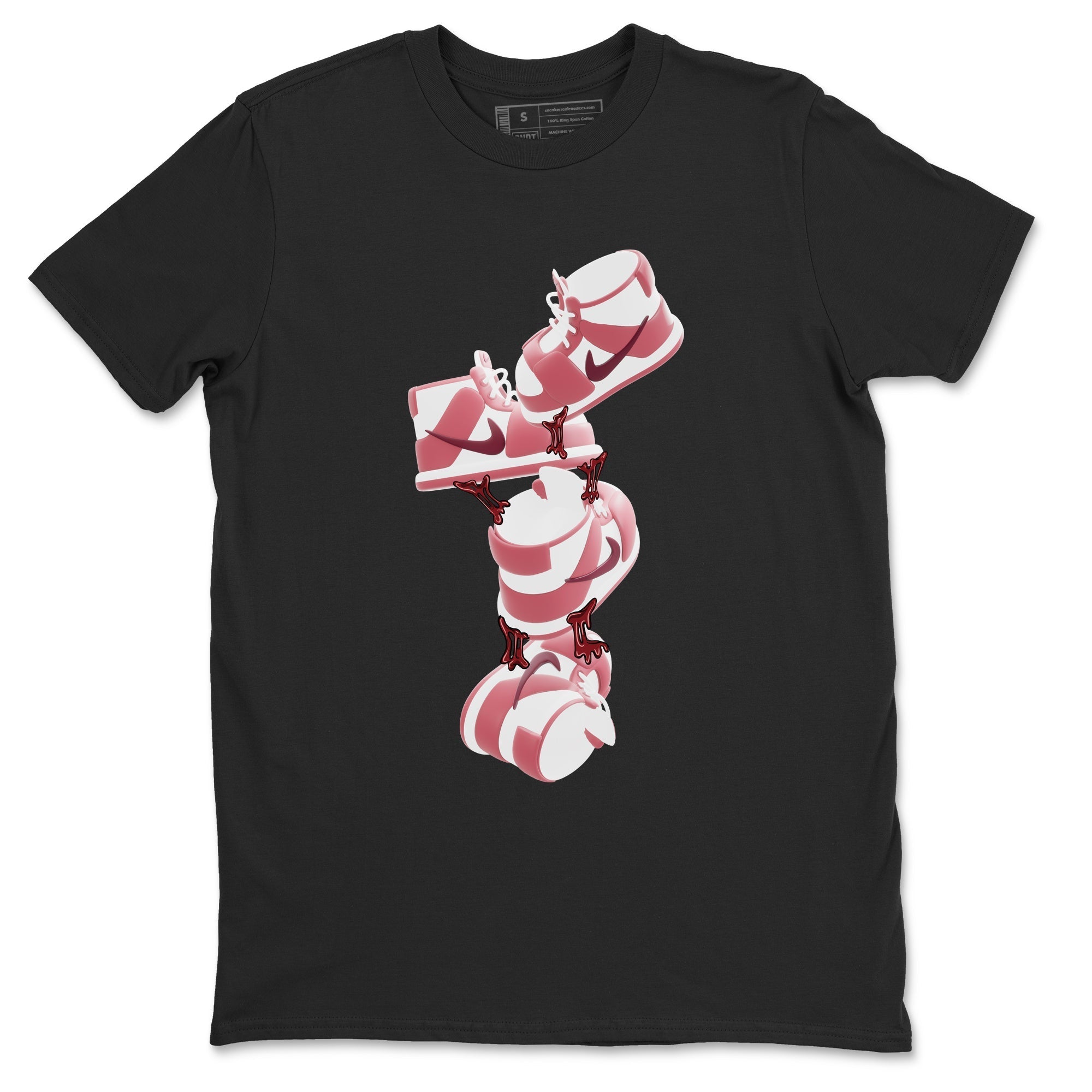 Gum Stuck On Shoes snkmatch Tee - Dunk Valentines Day 2024