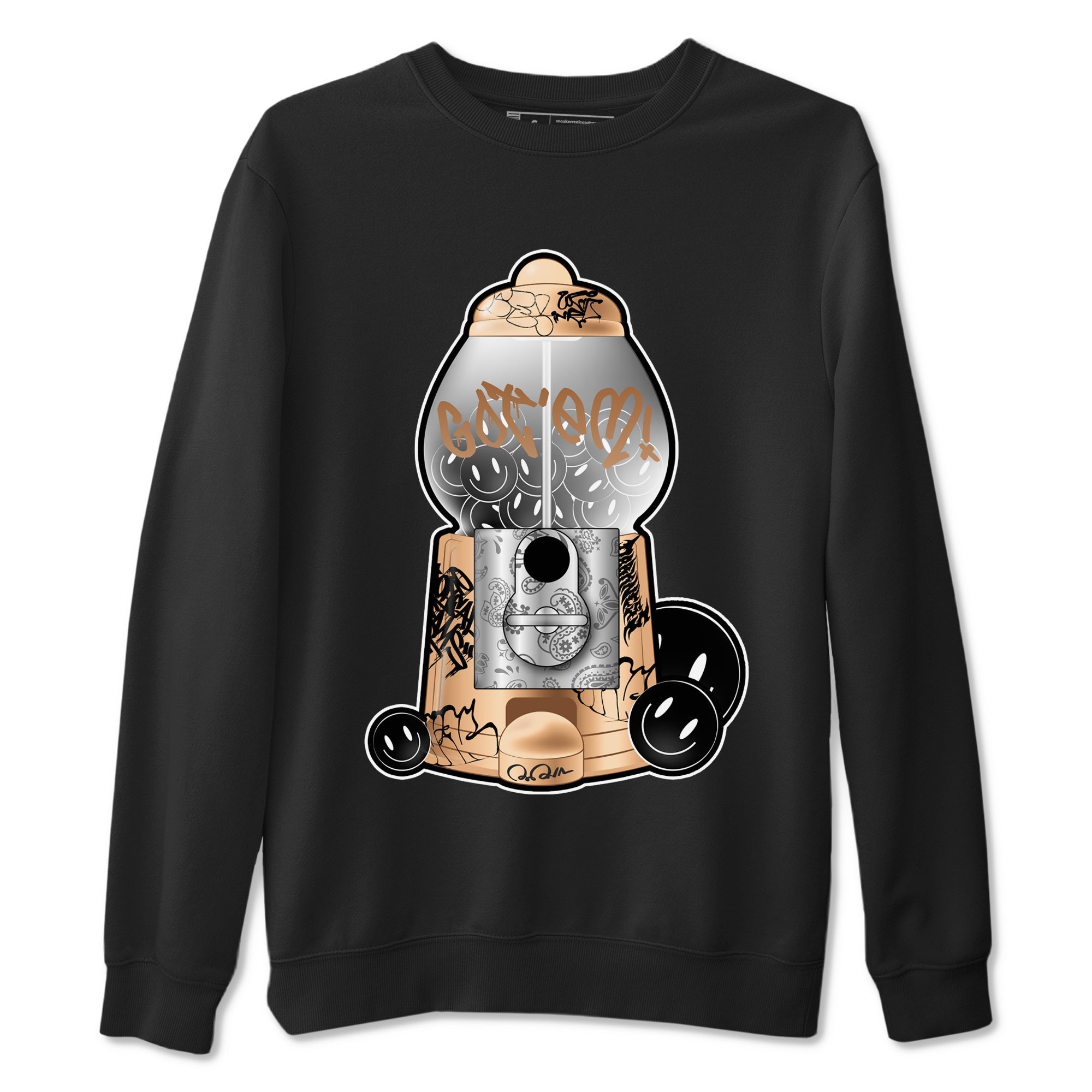Gumball Machine snkmatch Tees - Air Foamposite One Metallic Copper