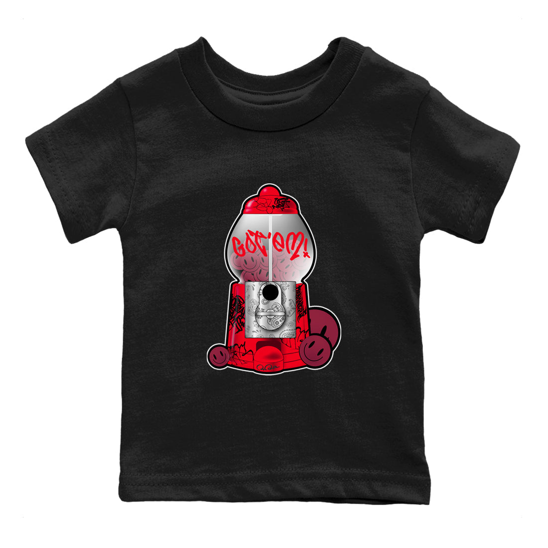 Gumball Machine snkmatch Tees Kids - Air Force 1 Layers Of Love