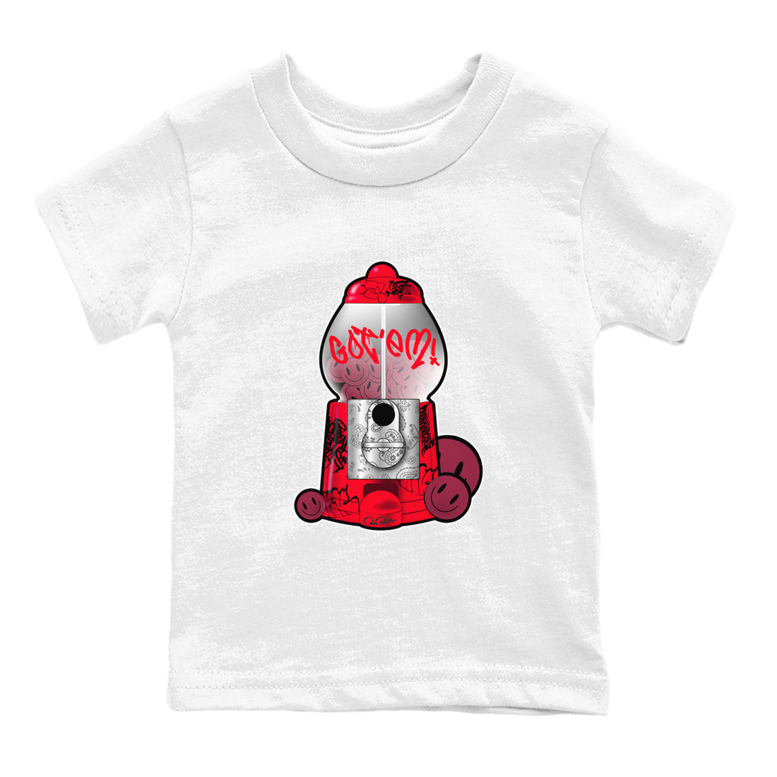 Gumball Machine snkmatch Tees Kids - Air Force 1 Layers Of Love