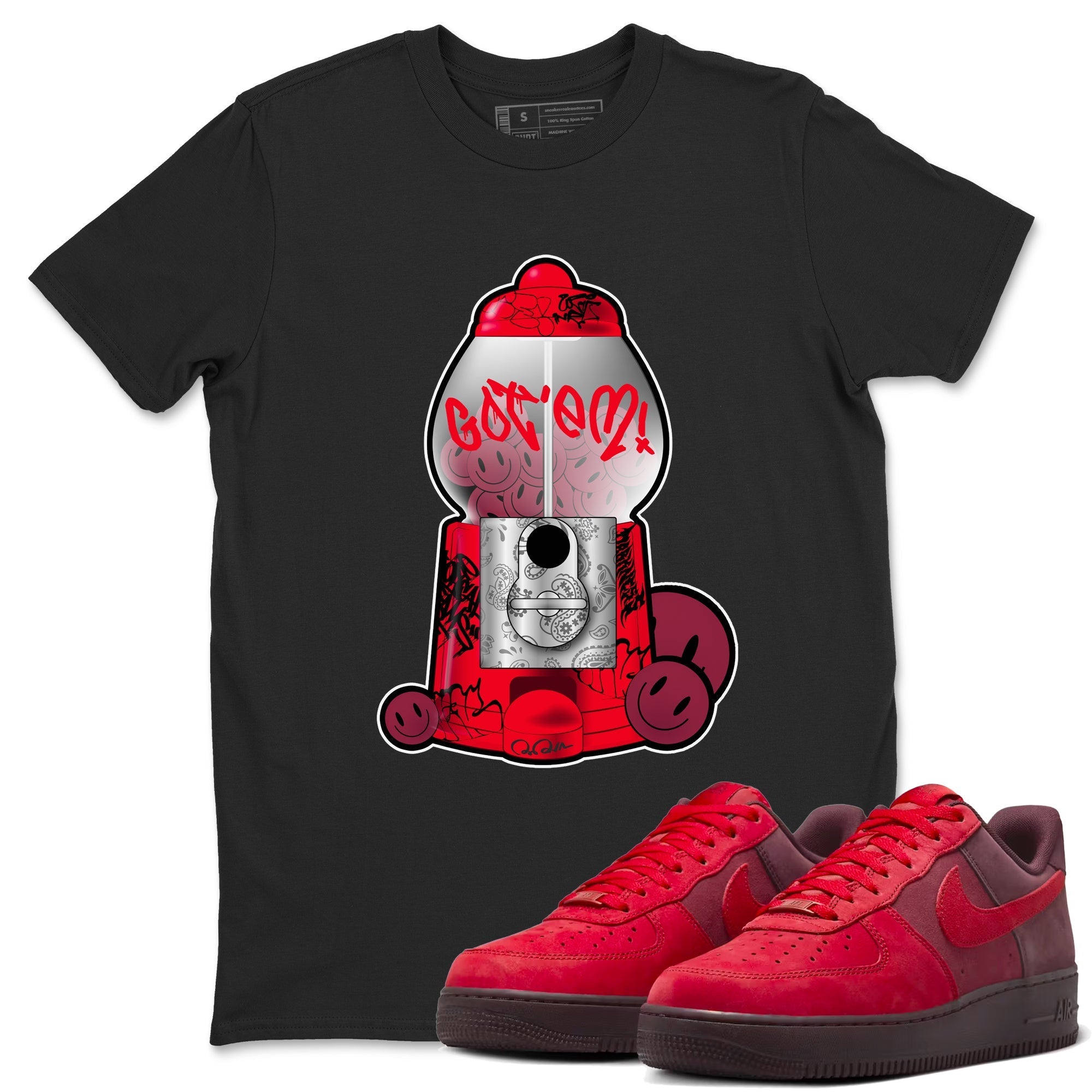 Gumball Machine snkmatch Tees - Air Force 1 Layers Of Love