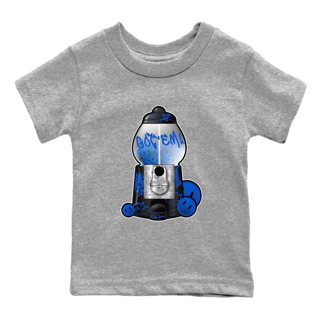 Gumball Machine snkmatch Tee Kids - Air Jordan 1 Royal Reimagined