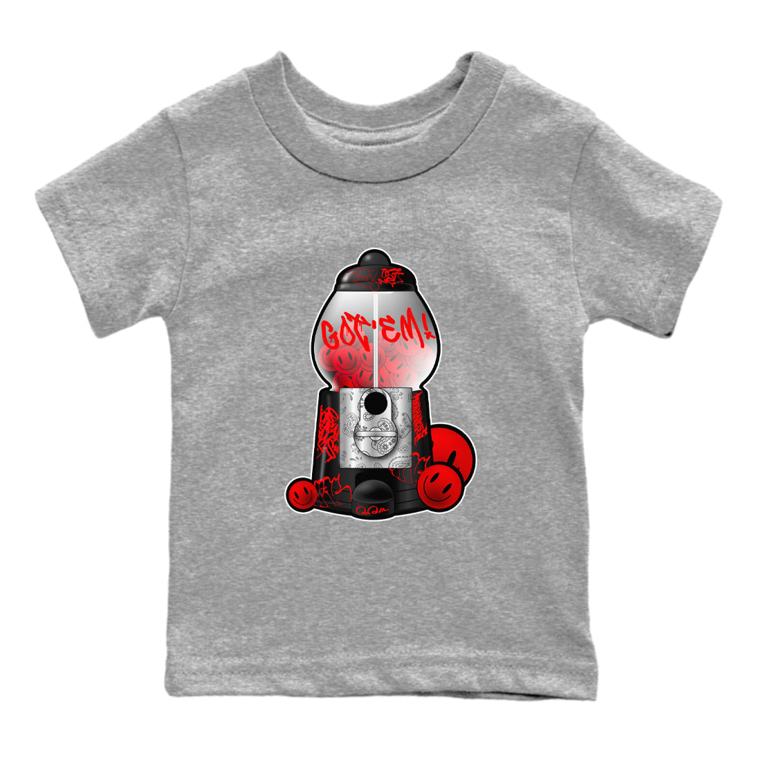 Gumball Machine snkmatch Tee Kids - Air Jordan 1 Satin Bred