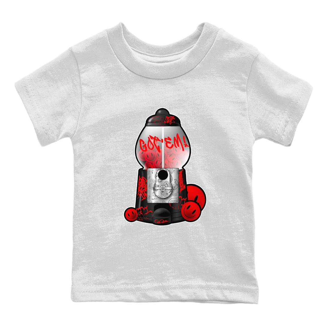 Gumball Machine snkmatch Tee Kids - Air Jordan 1 Satin Bred
