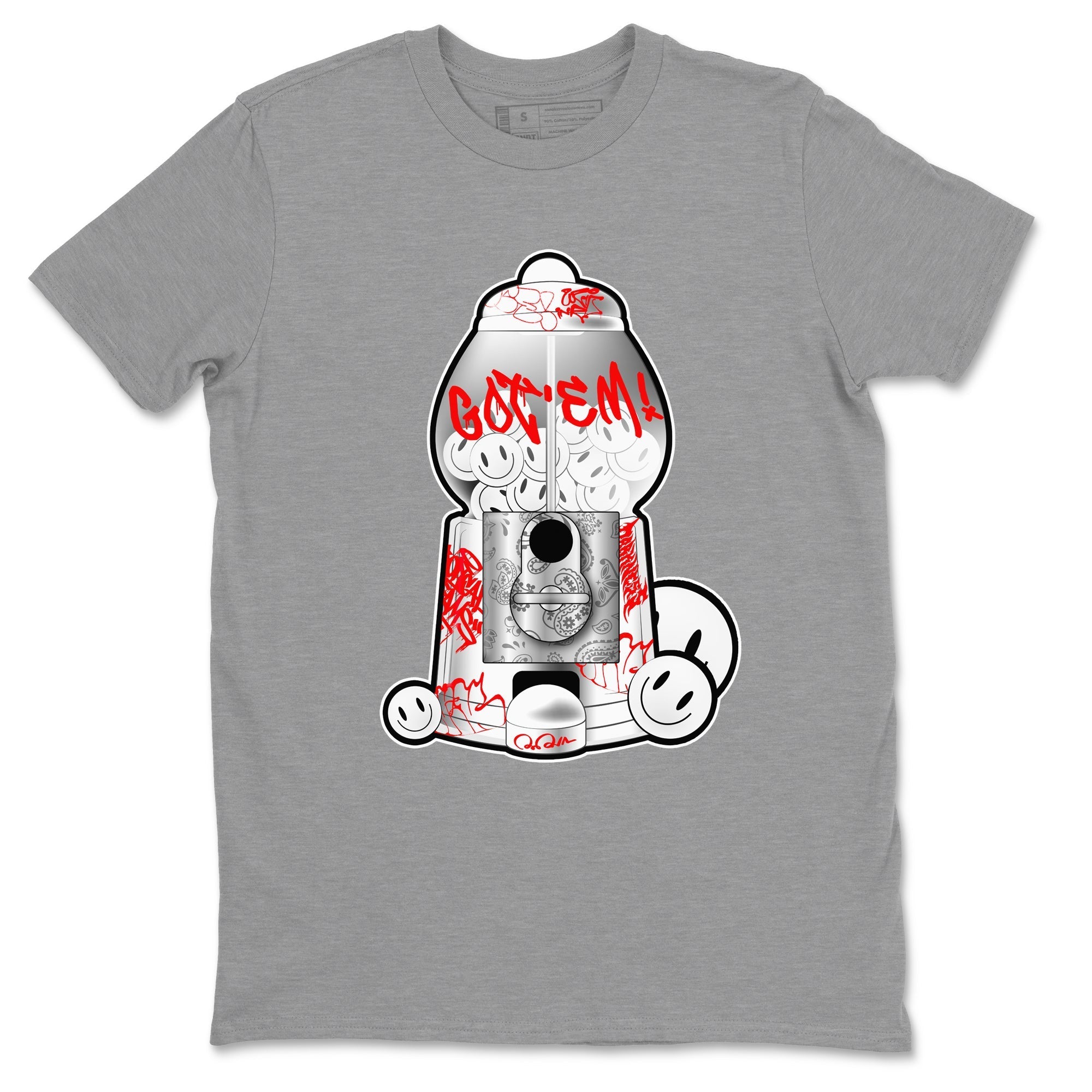Gumball Machine snkmatch Tee - Air Jordan 1 University Red