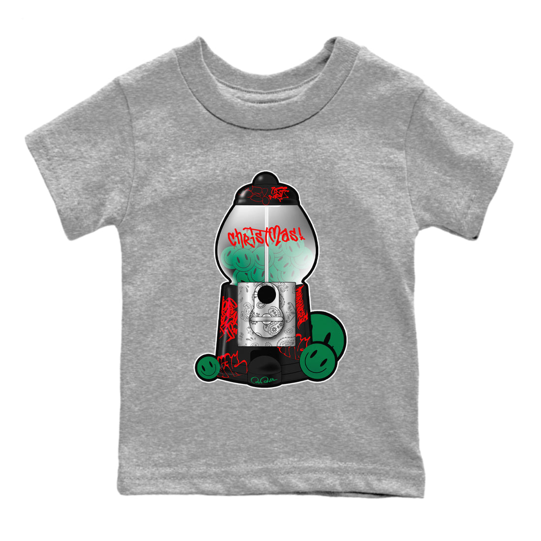 Gumball Machine snkmatch Tee Kids - Air Jordan 2 Christmas