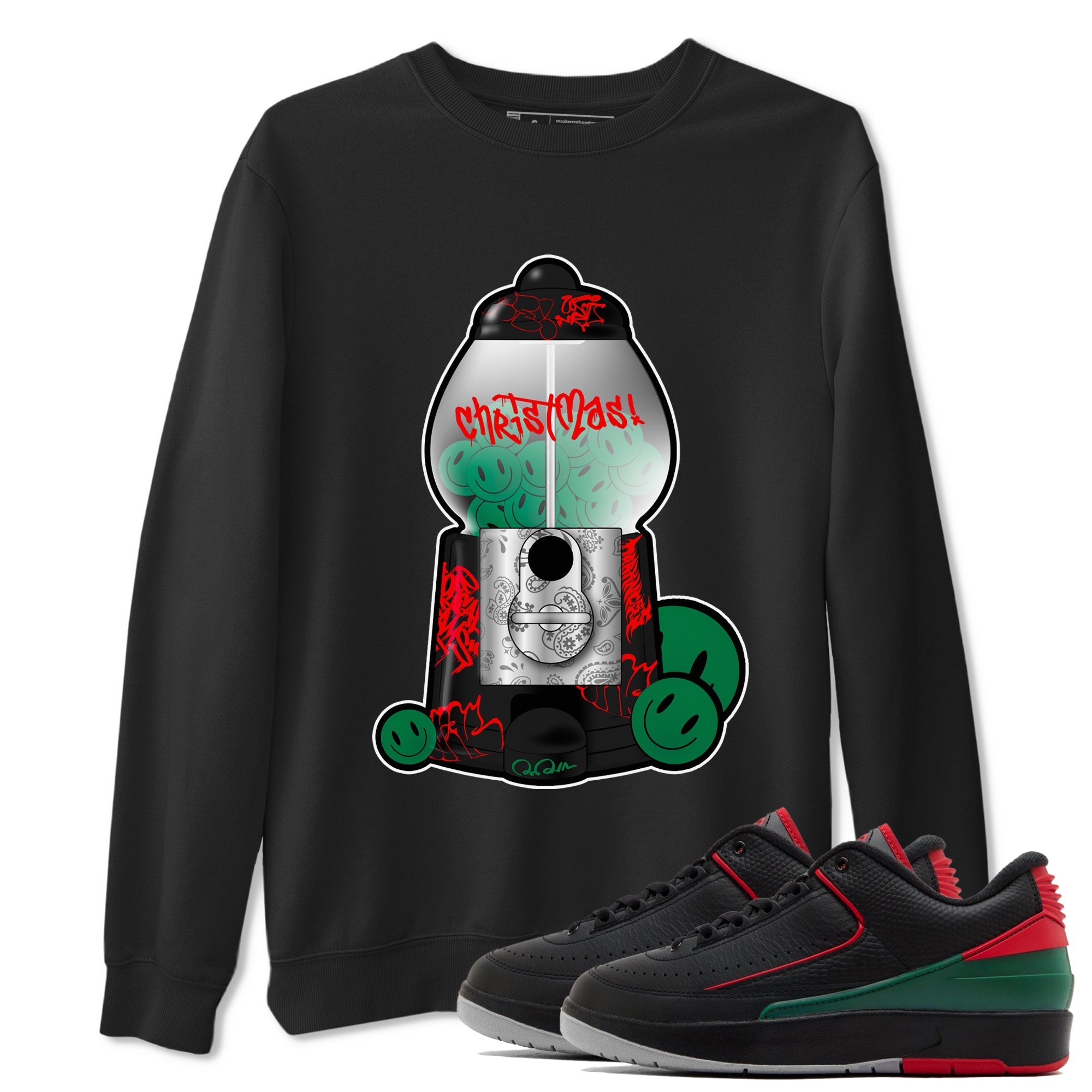 Gumball Machine snkmatch Tee - Air Jordan 2 Christmas