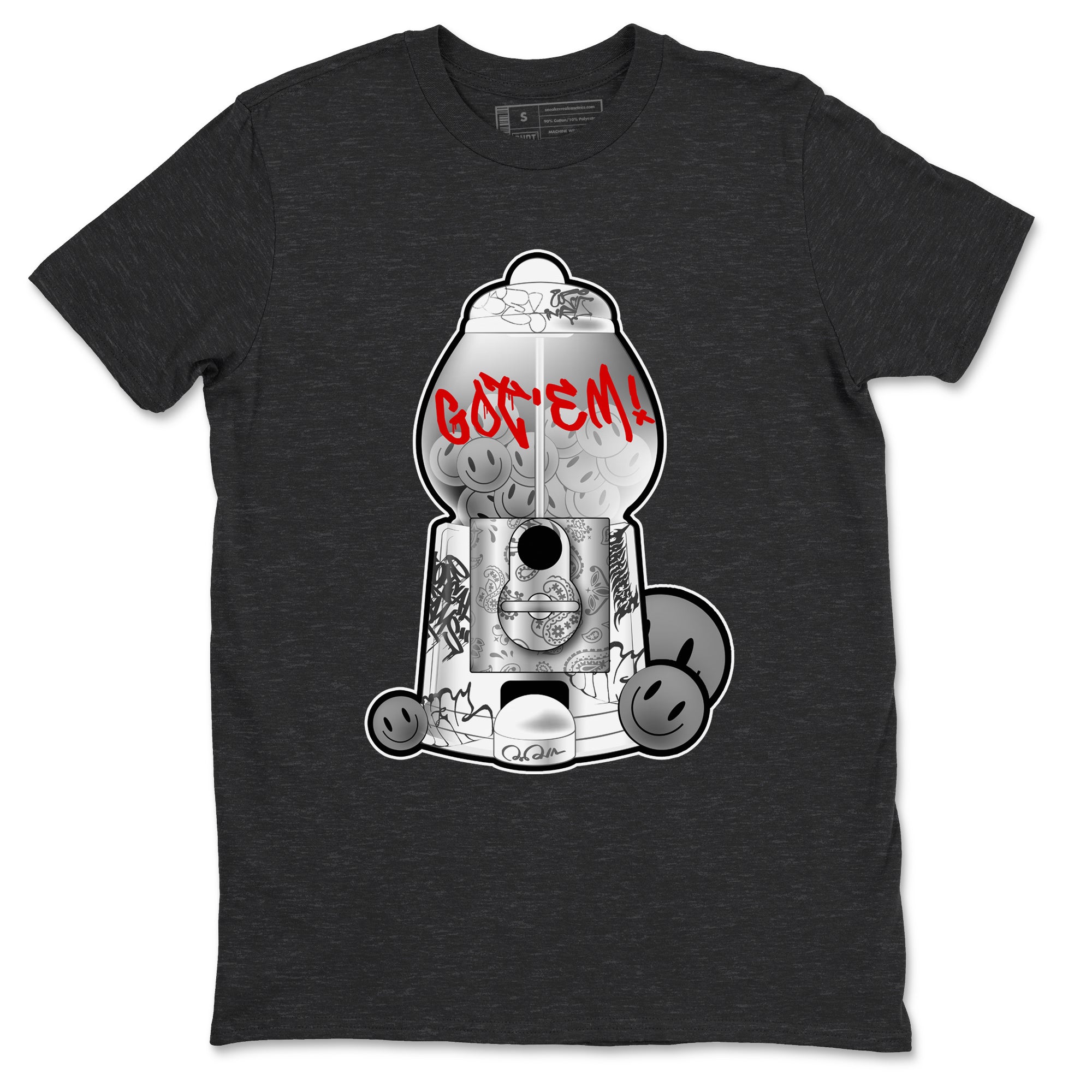 Gumball Machine snkmatch Tees - Air Jordan 3 Cement Grey