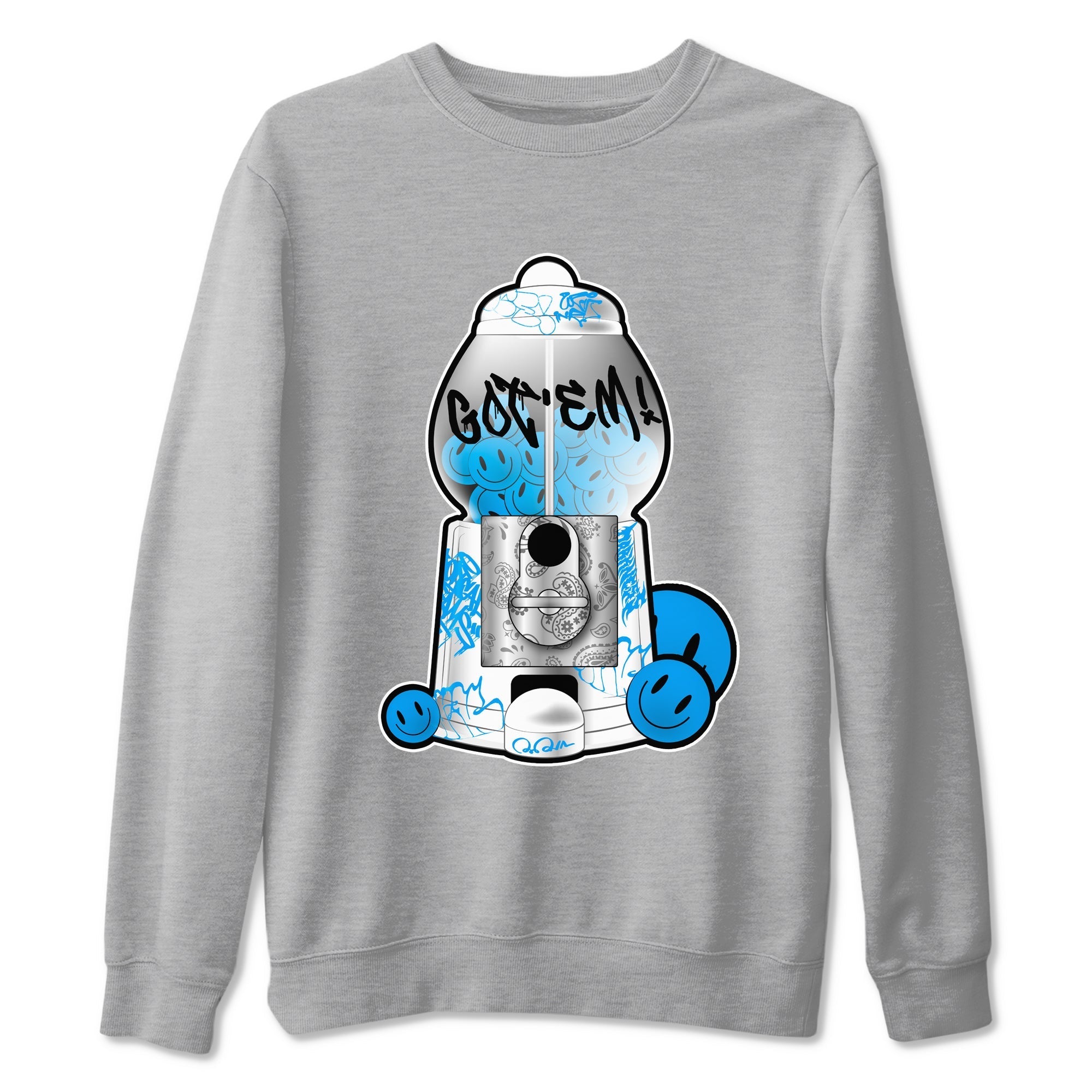 Gumball Machine snkmatch Tees - Air Jordan 4 Military Blue