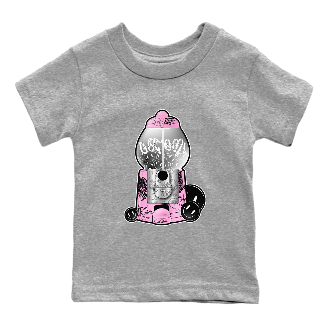 Gumball Machine snkmatch Tees Kids - Air Jordan 4 Orchid
