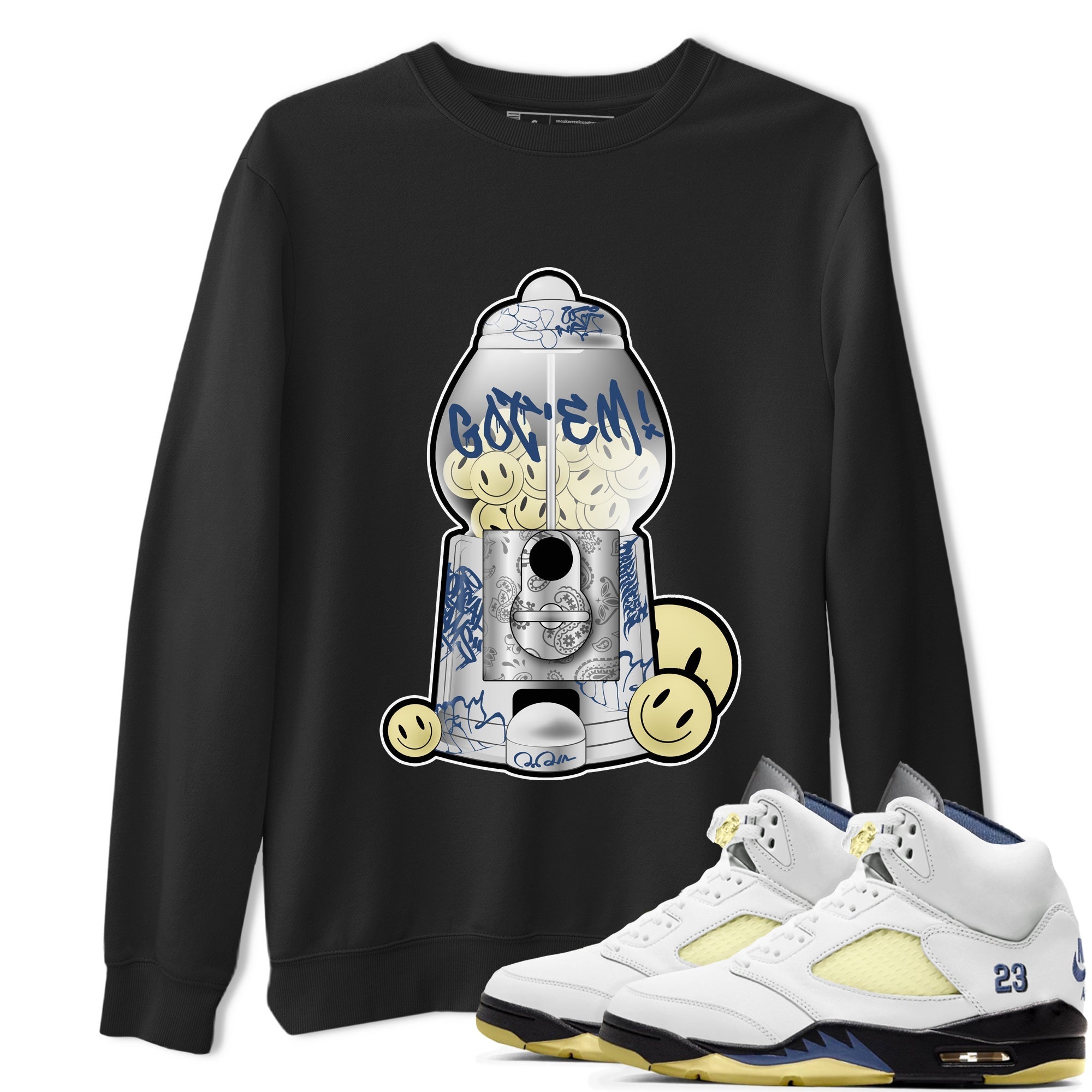Gumball Machine snkmatch Tee - Air Jordan 5 A Ma Maniere x Photon Dust