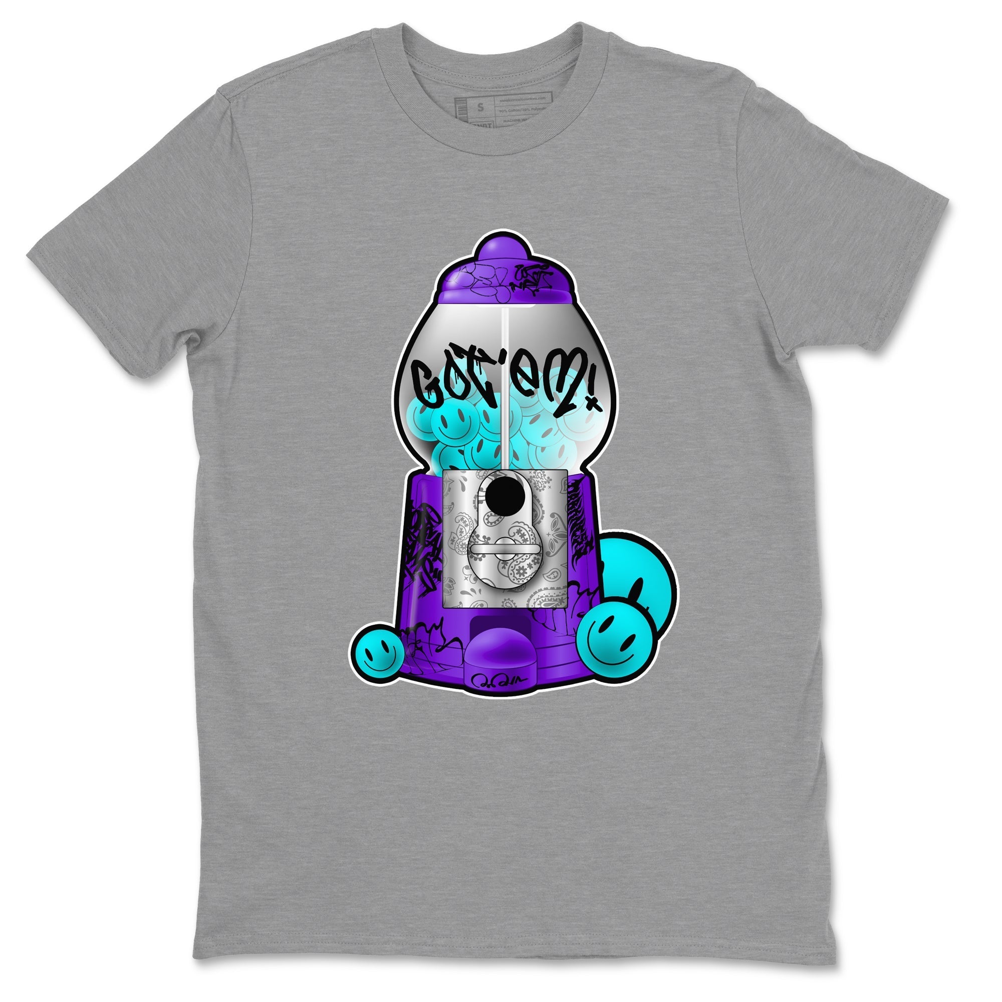 Gumball Machine snkmatch Tee - Air Jordan 6 Aqua