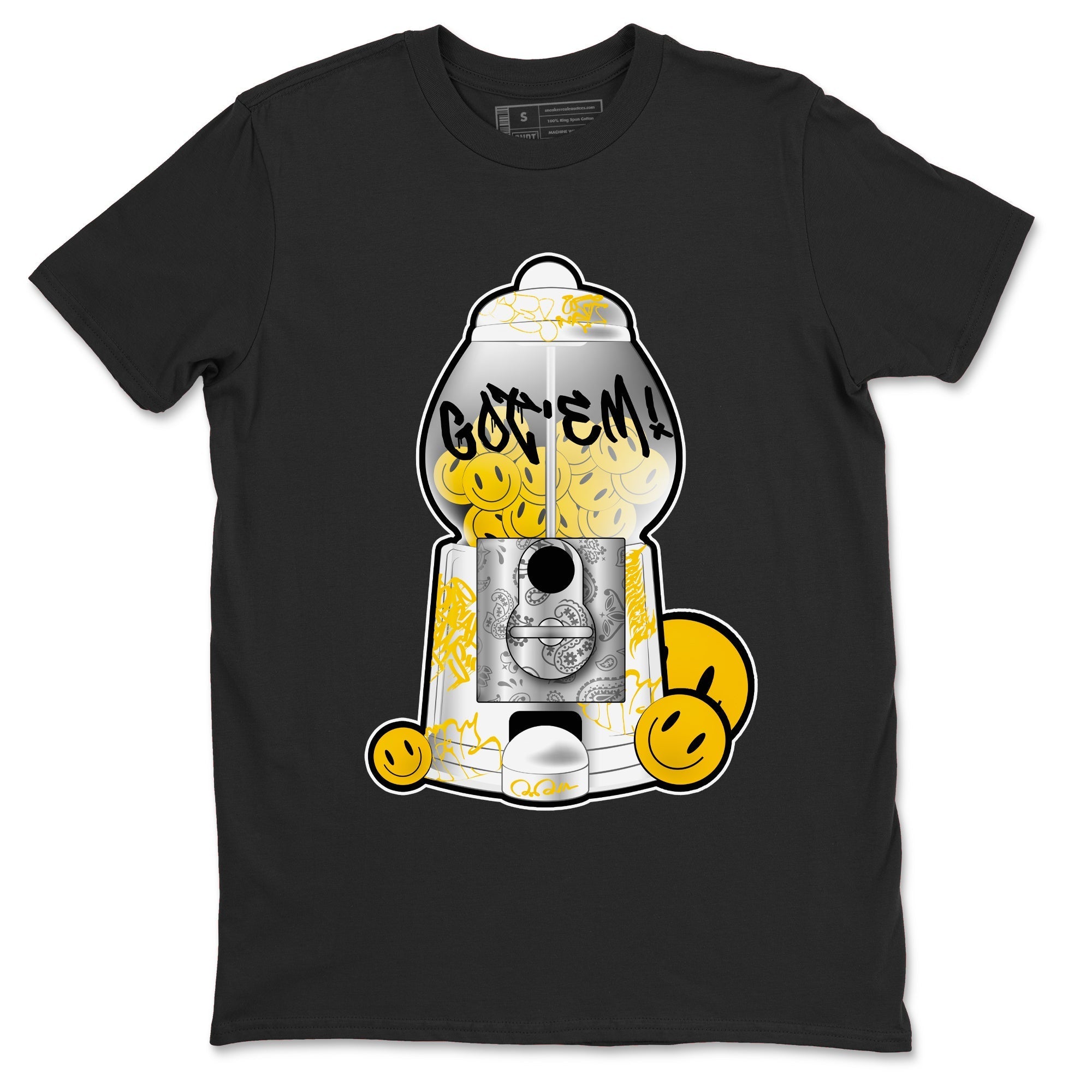 Gumball Machine snkmatch Tee - Air Jordan 6 Yellow Ochre