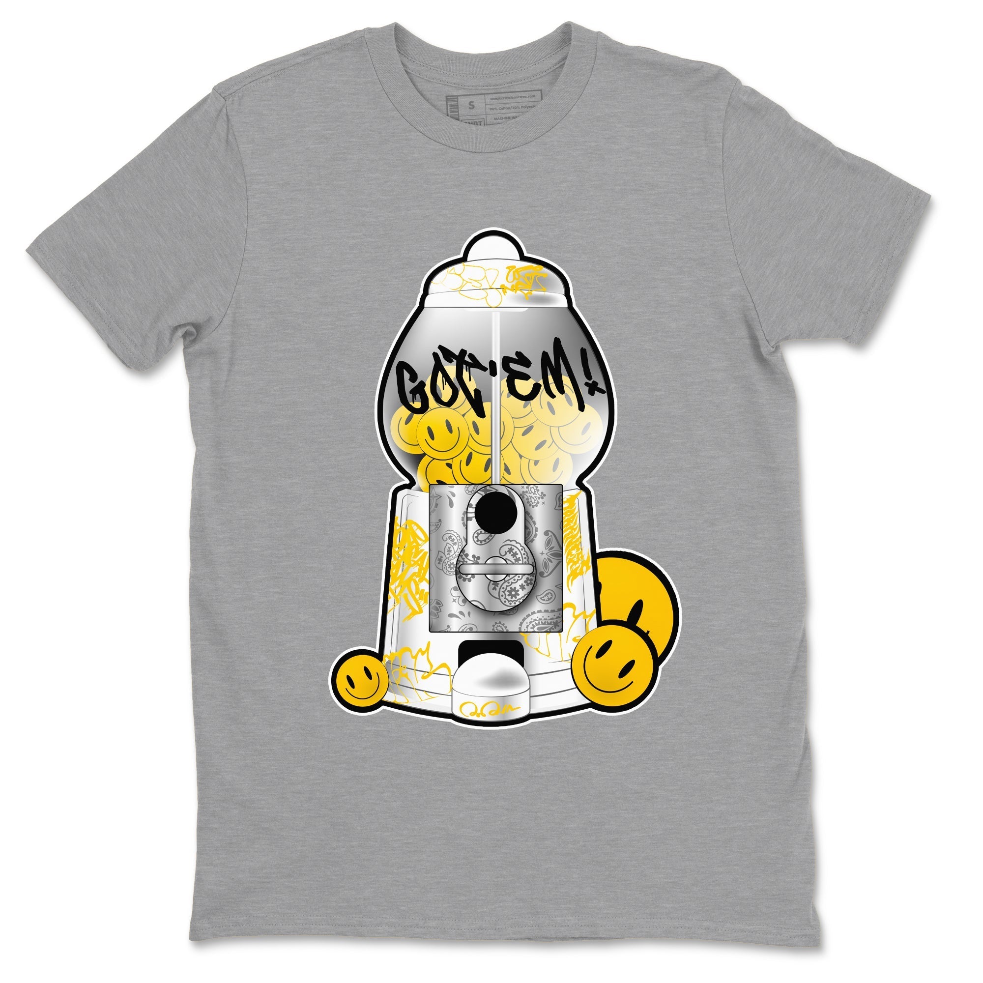 Gumball Machine snkmatch Tee - Air Jordan 6 Yellow Ochre