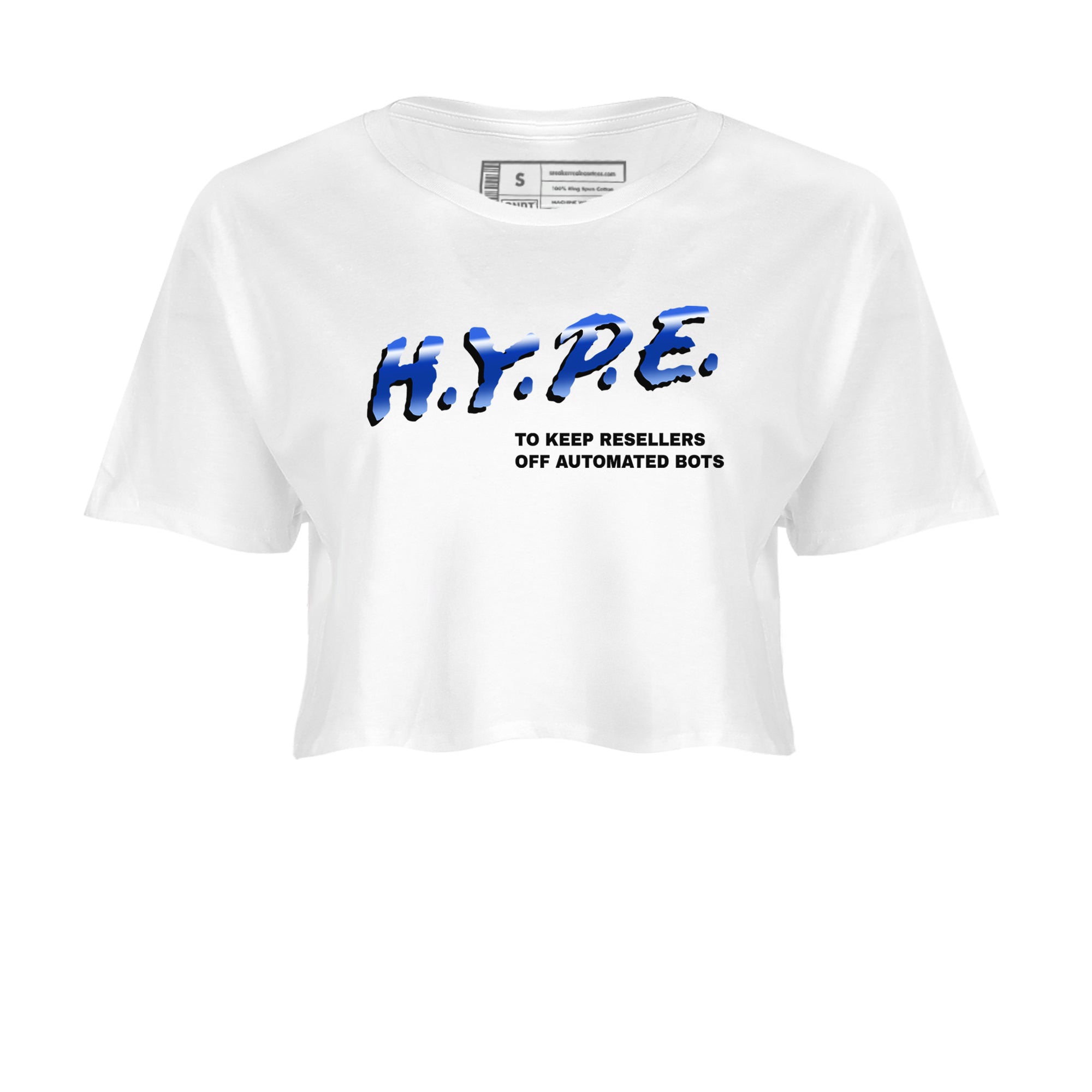 H.Y.P.E snkmatch Women's Top - Air Foamposite One Royal
