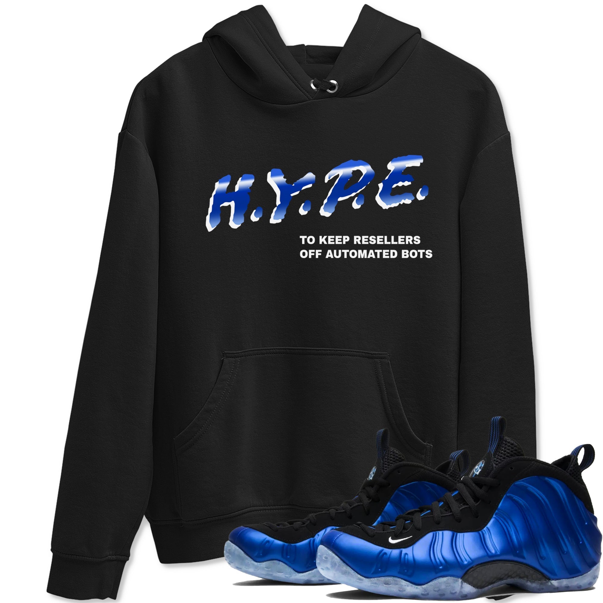 H.Y.P.E snkmatch Tees - Air Foamposite One Royal