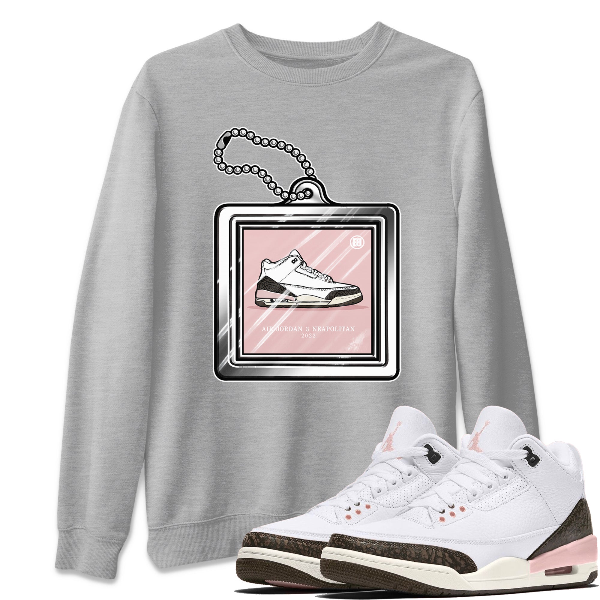 Hang Tag Unisex Tops - Air Jordan 3 Atmosphere