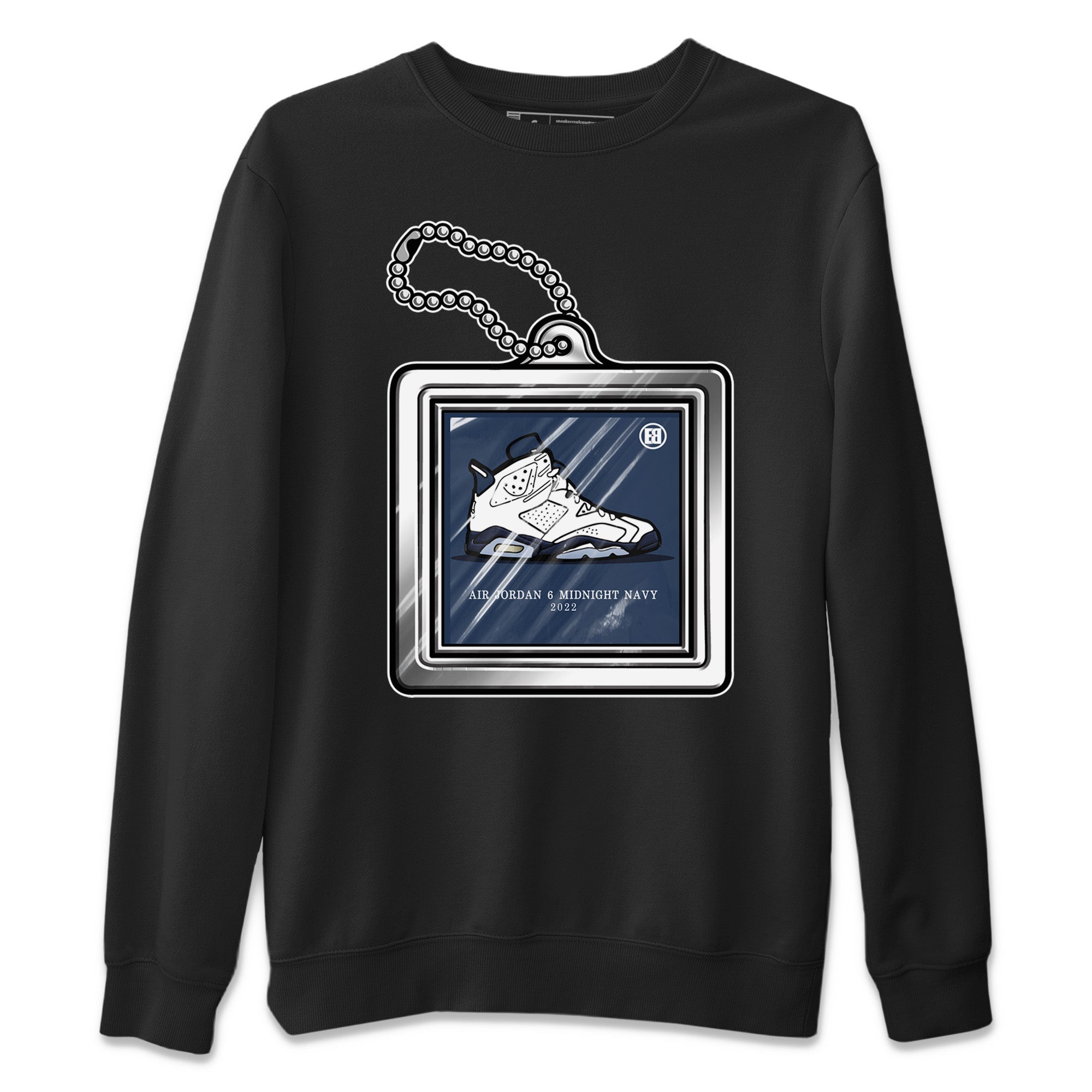 Hang Tag Unisex Tops - Air Jordan 6 Midnight Navy