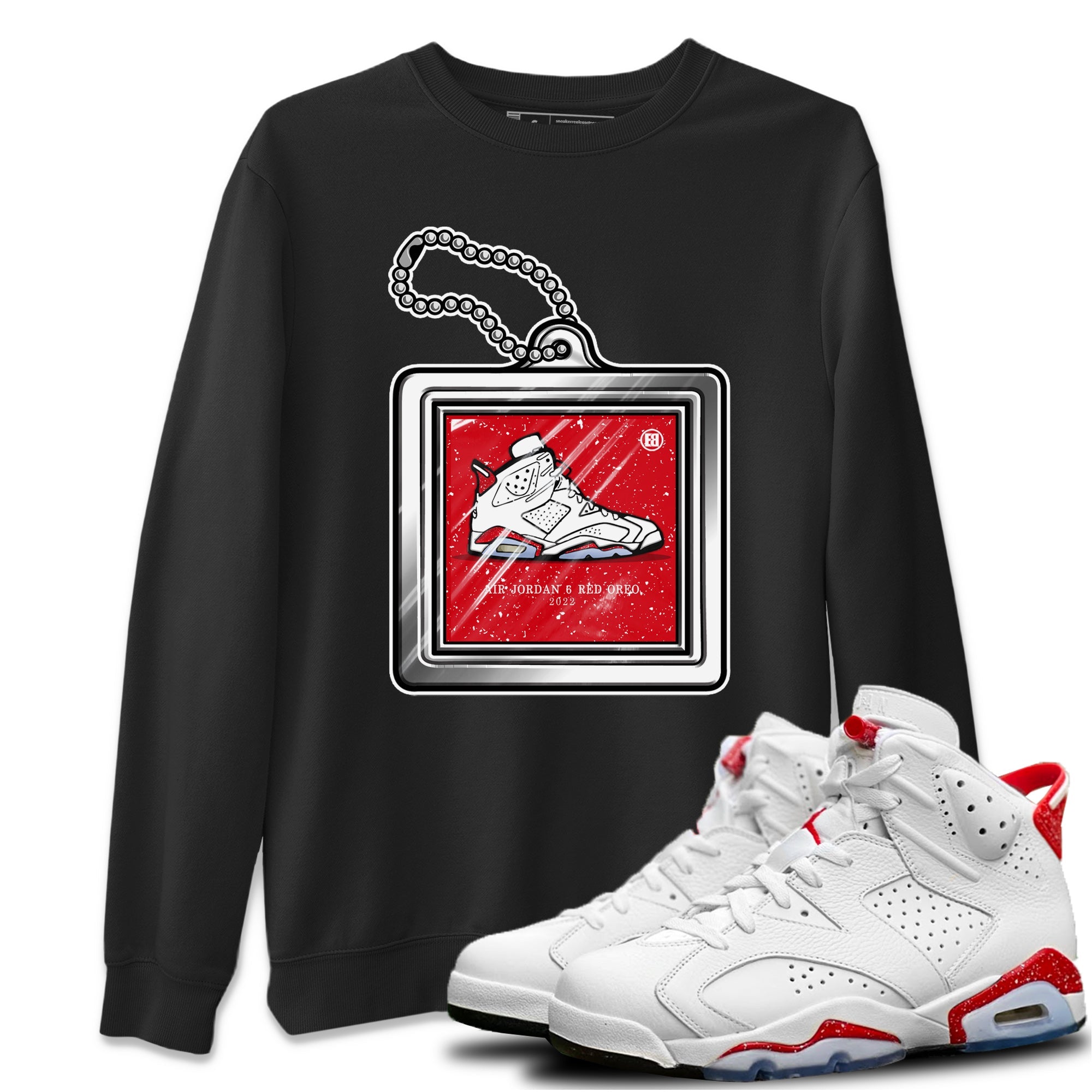 Hang Tag Unisex Tops - Air Jordan 6 Red Velvet Cookies