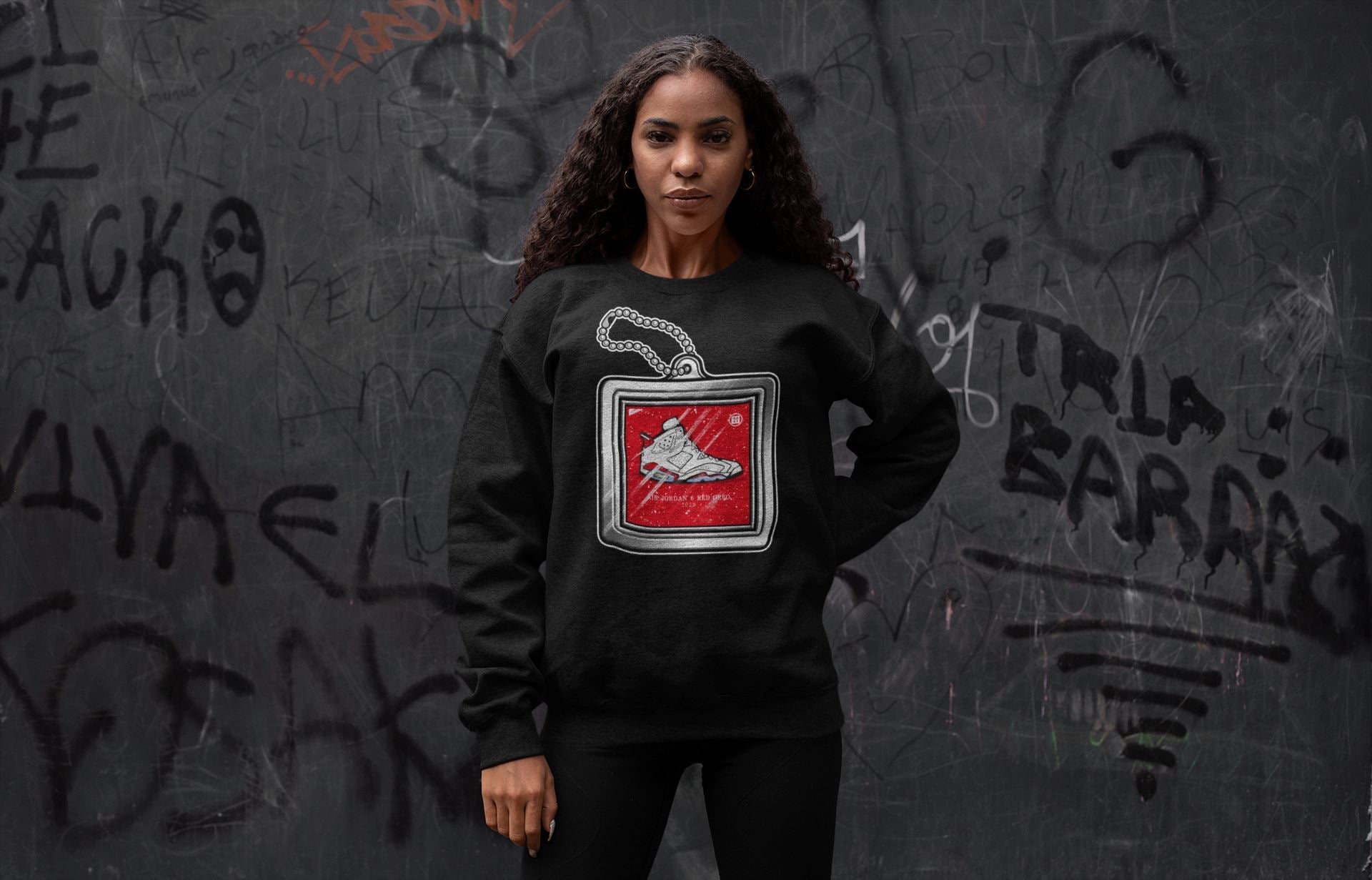 Hang Tag Unisex Tops - Air Jordan 6 Red Velvet Cookies