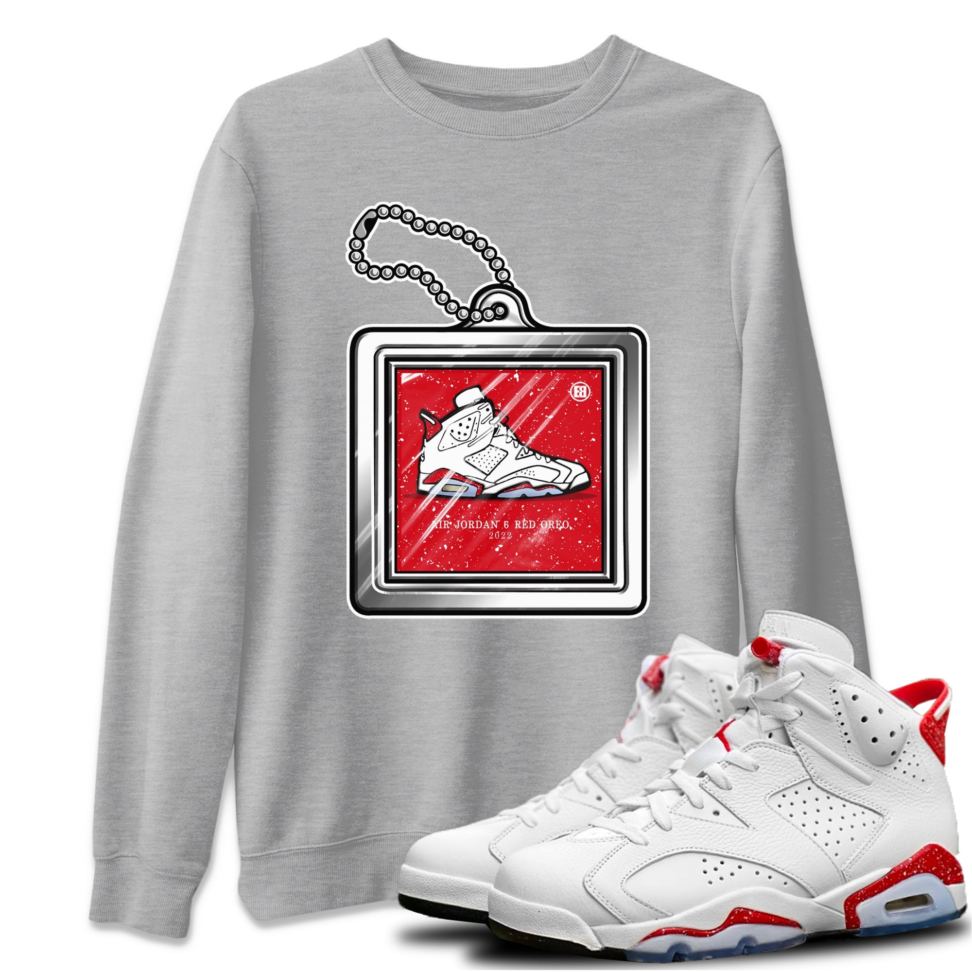 Hang Tag Unisex Tops - Air Jordan 6 Red Velvet Cookies