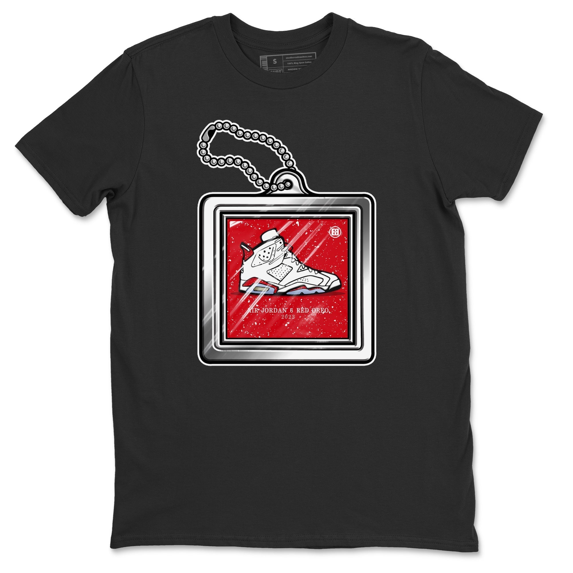 Hang Tag Unisex Tops - Air Jordan 6 Red Velvet Cookies