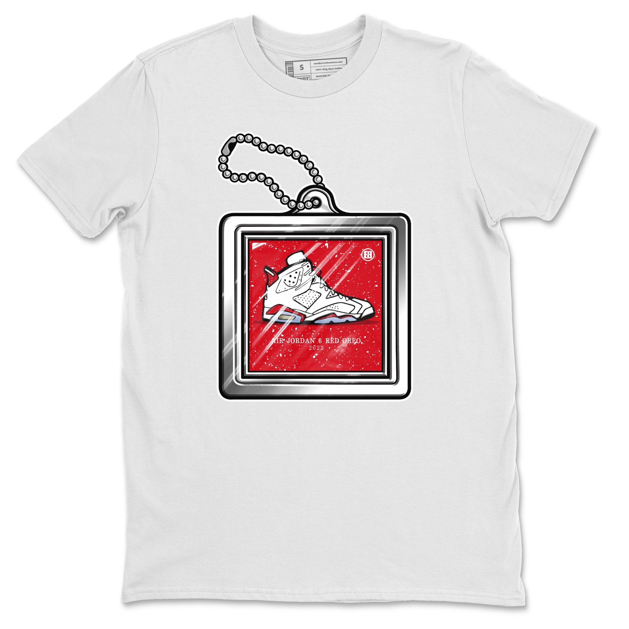 Hang Tag Unisex Tops - Air Jordan 6 Red Velvet Cookies