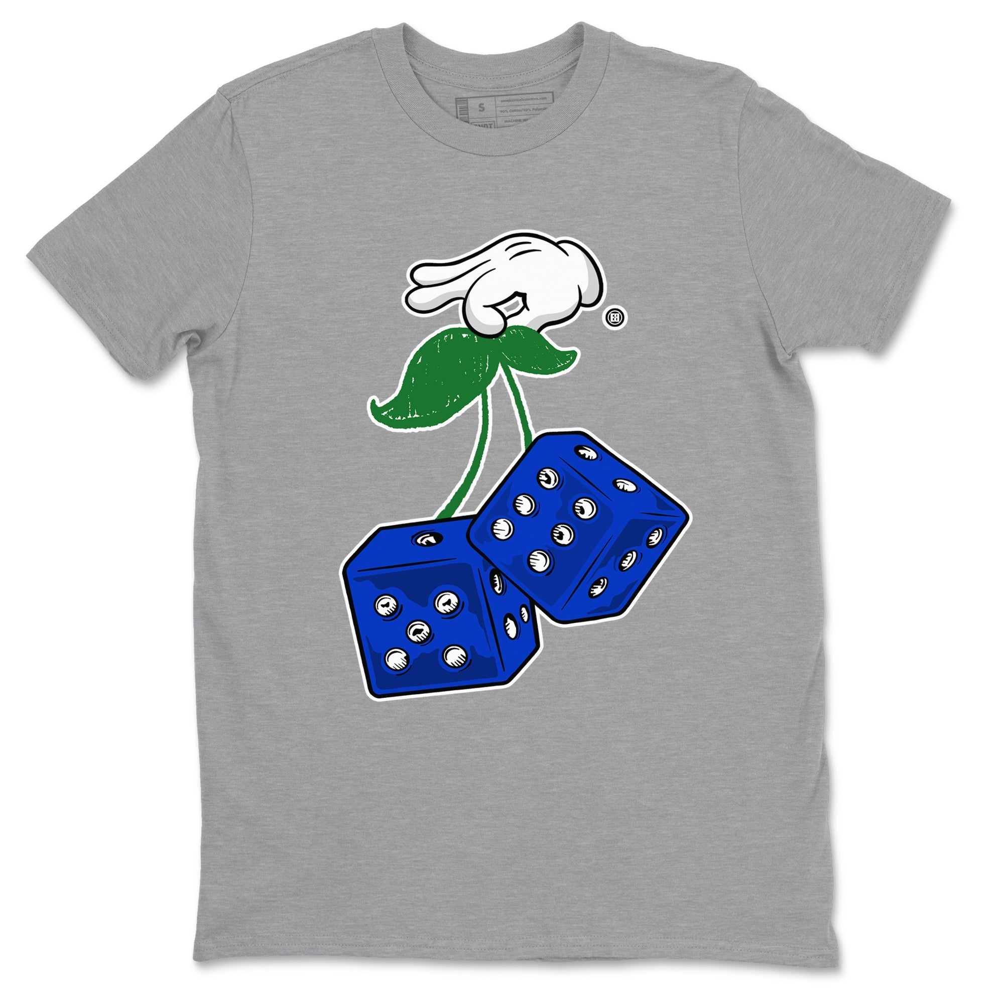 Hanging Dice snkmatch Tees - Air Jordan 12 Blueberry