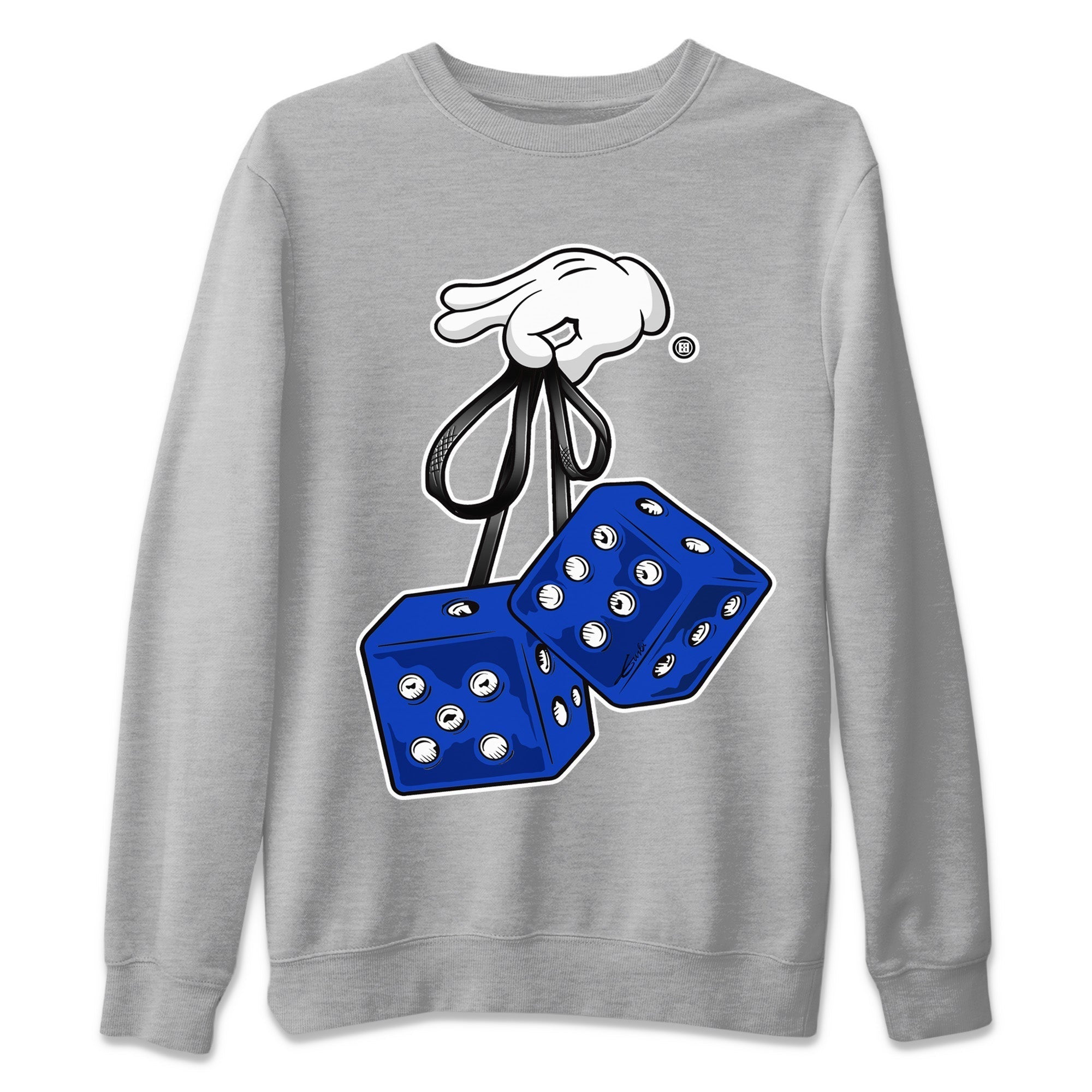 Hanging Dice Unisex Tops - Air Jordan 12 Hyper Royal
