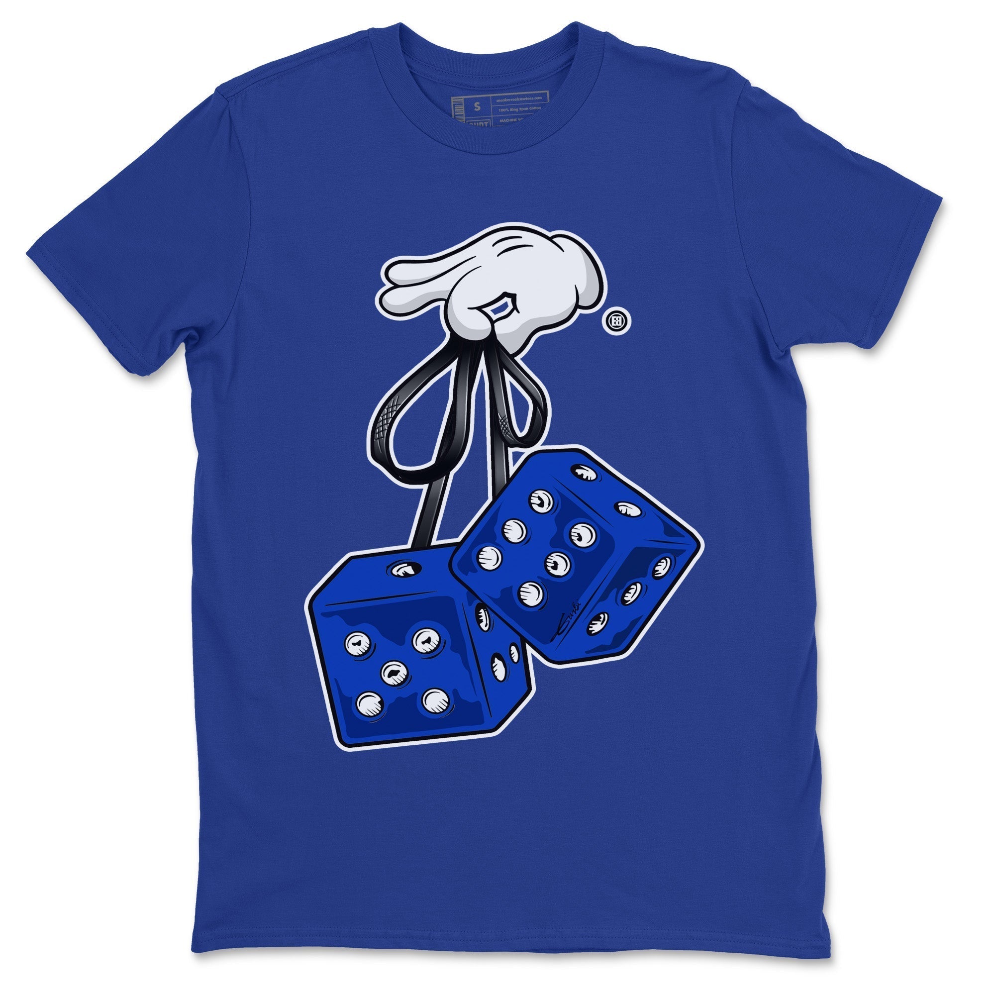 Hanging Dice Unisex Tops - Air Jordan 12 Hyper Royal
