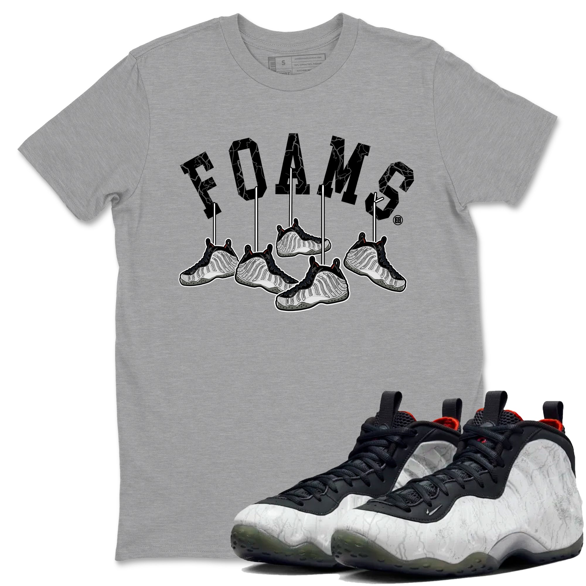 Hanging snkmatchs snkmatch Tees - Air Foamposite One Jin