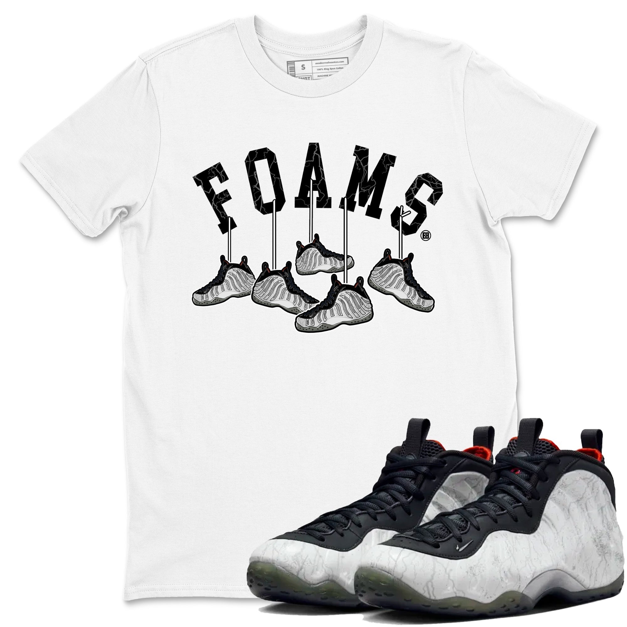 Hanging snkmatchs snkmatch Tees - Air Foamposite One Jin