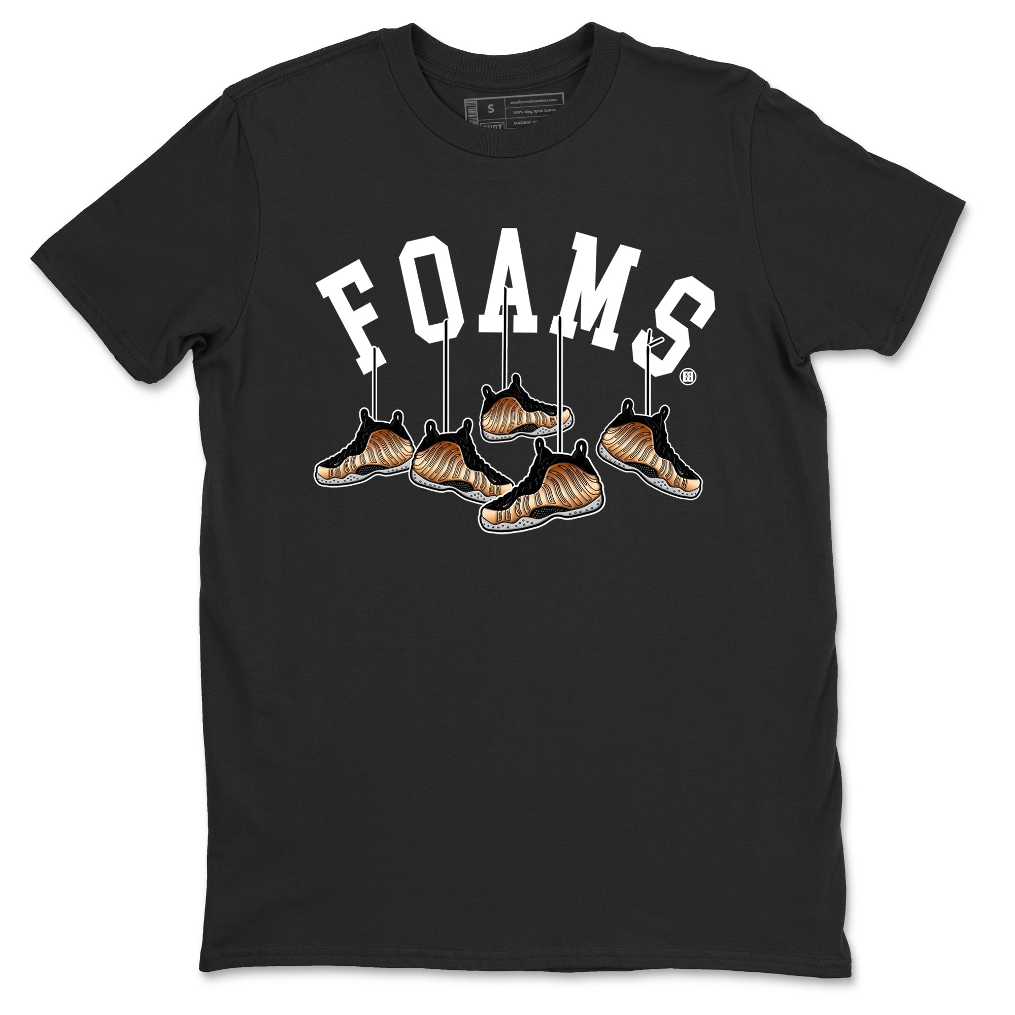 Hanging snkmatchs snkmatch Tees - Air Foamposite One Metallic Copper