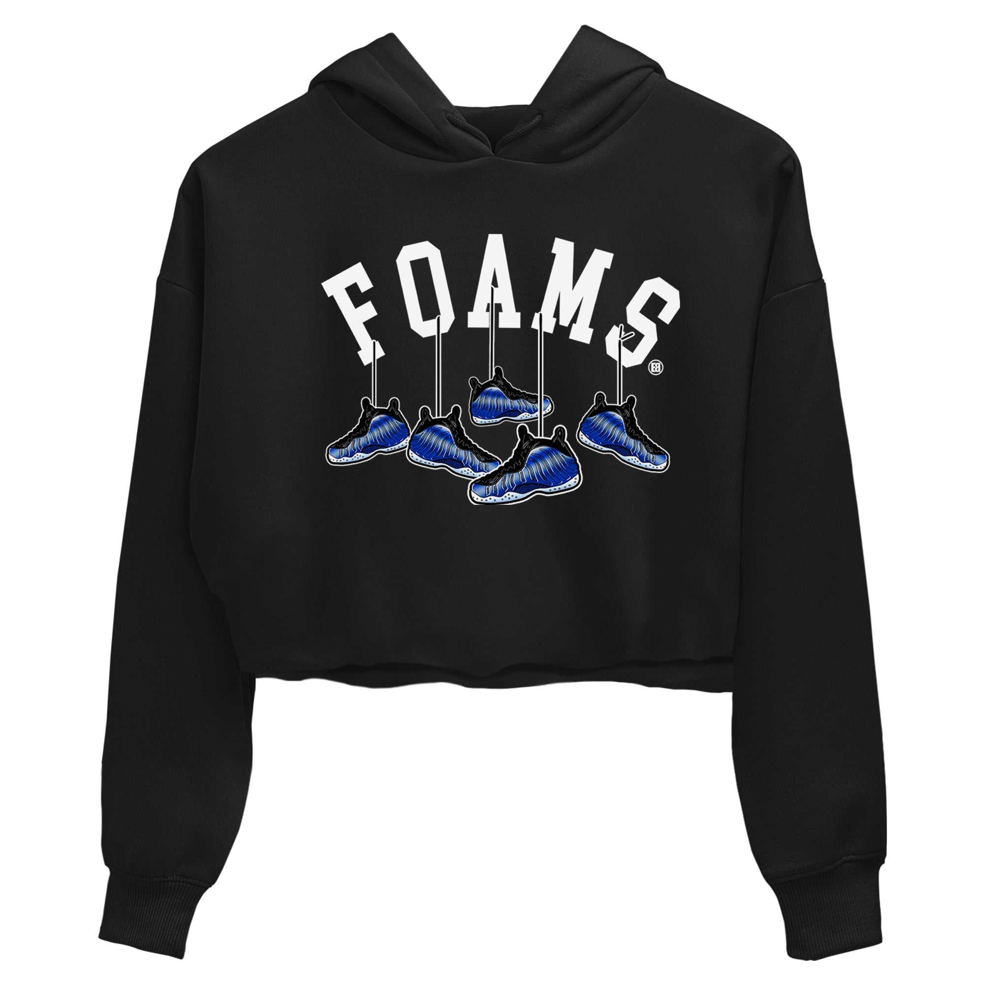Hanging snkmatchs snkmatch Women's Top - Air Foamposite One Royal