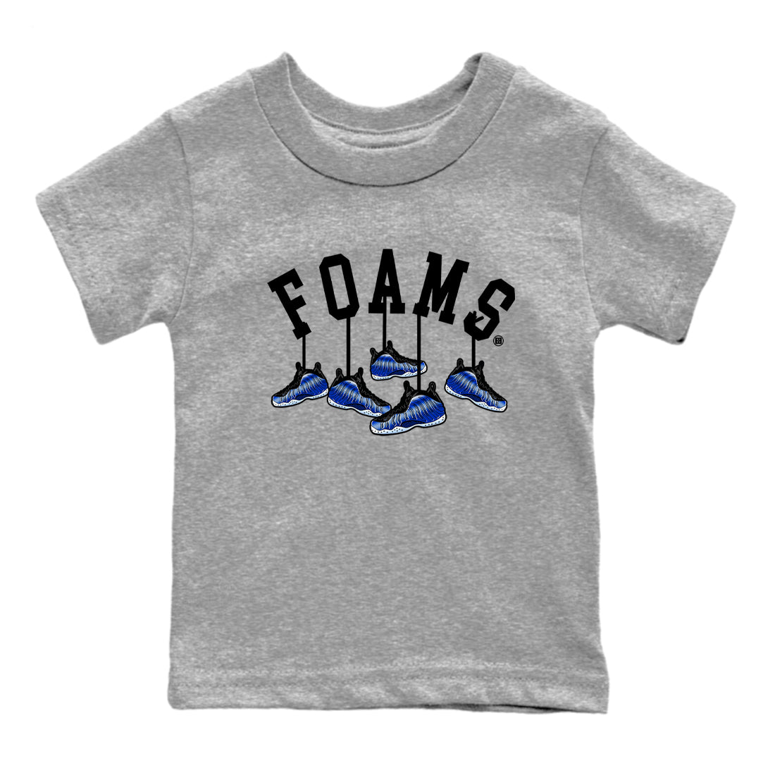 Hanging snkmatchs snkmatch Tees Kids - Air Foamposite One Royal