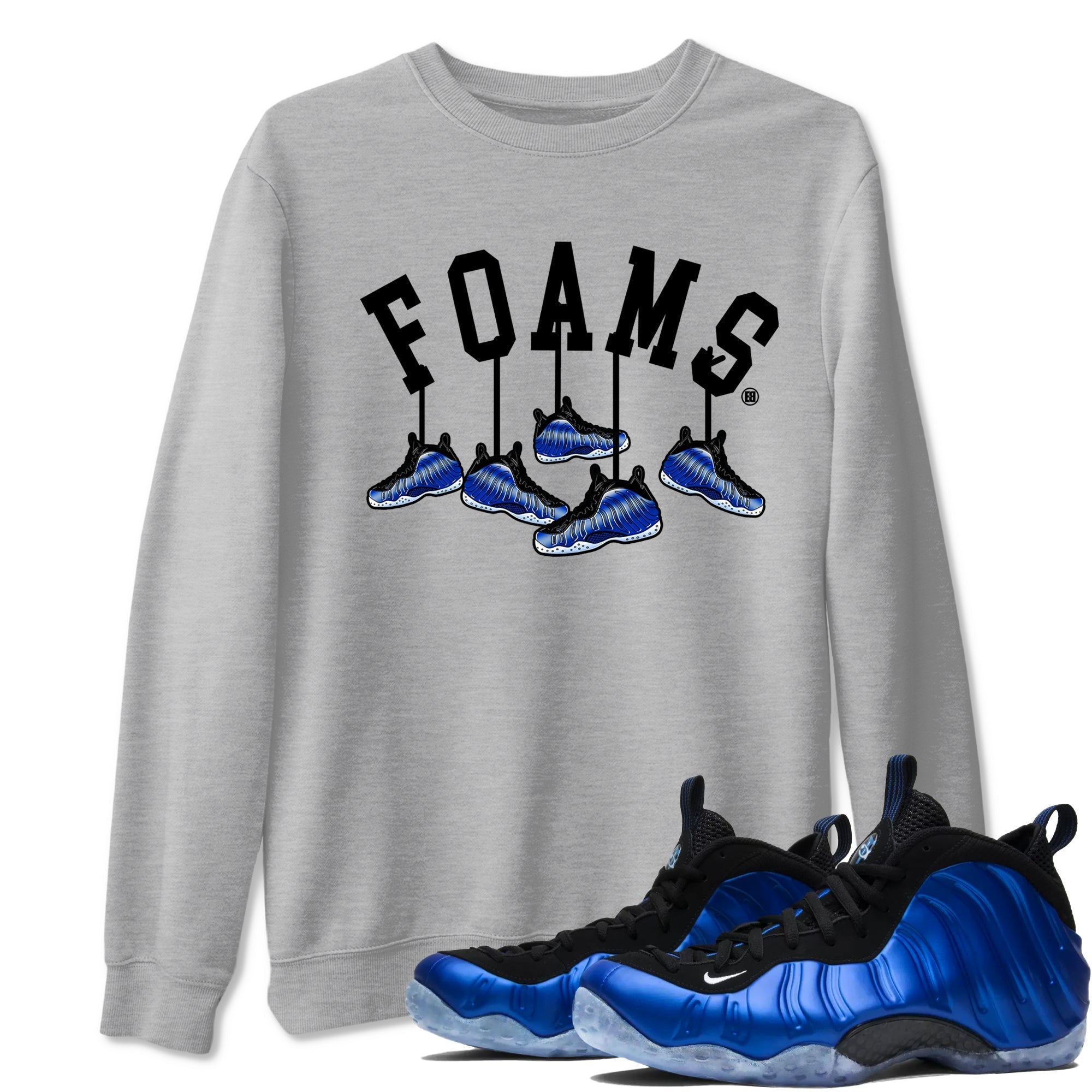 Hanging snkmatchs snkmatch Tees - Air Foamposite One Royal