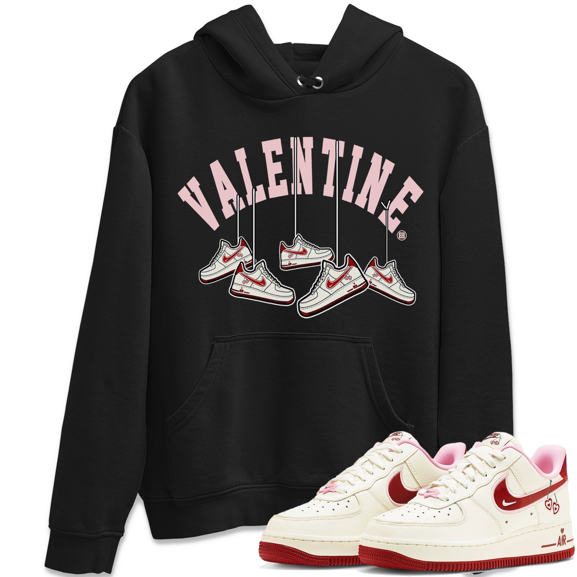 Hanging snkmatchs Unisex Tops - Air Force 1 Valentines Day