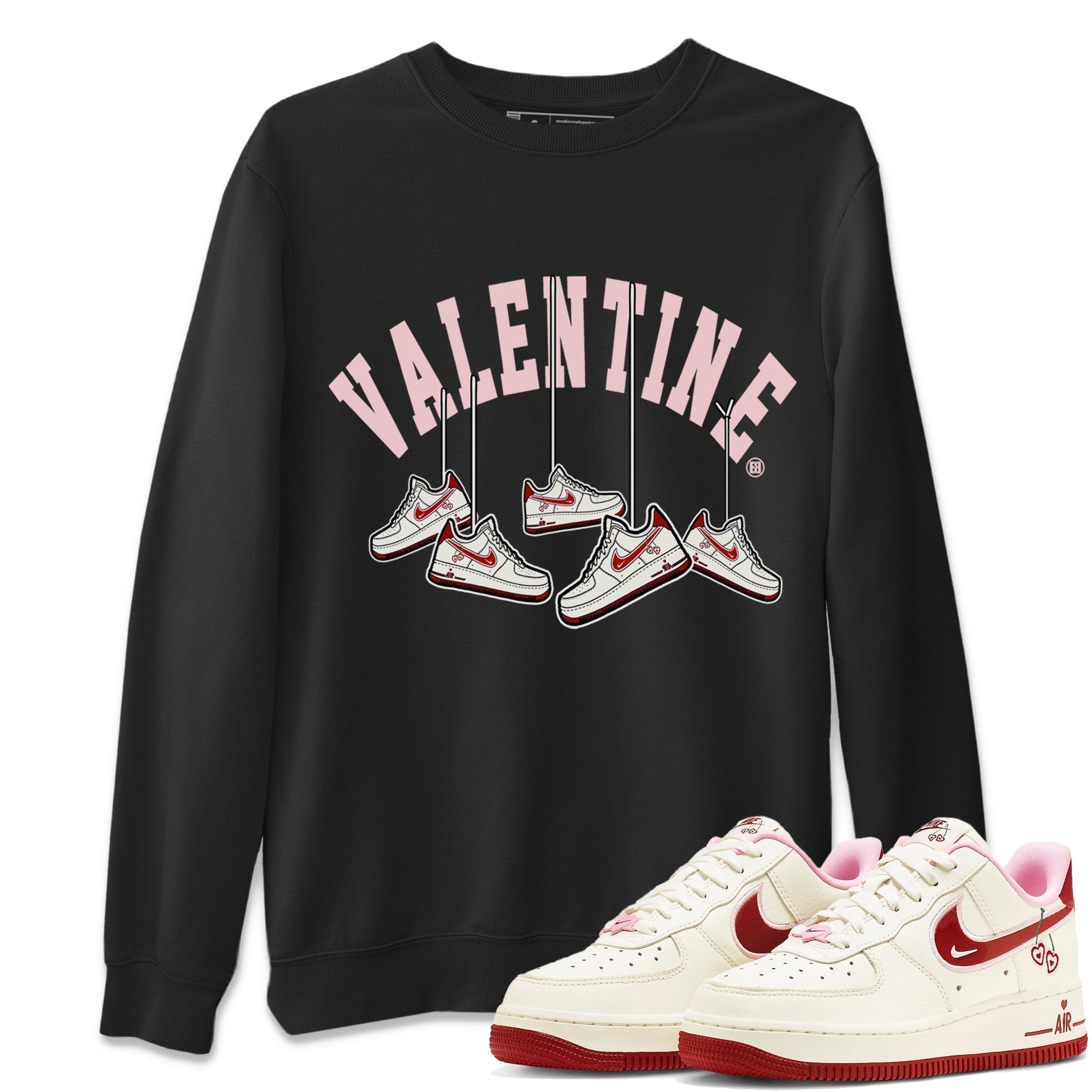 Hanging snkmatchs Unisex Tops - Air Force 1 Valentines Day