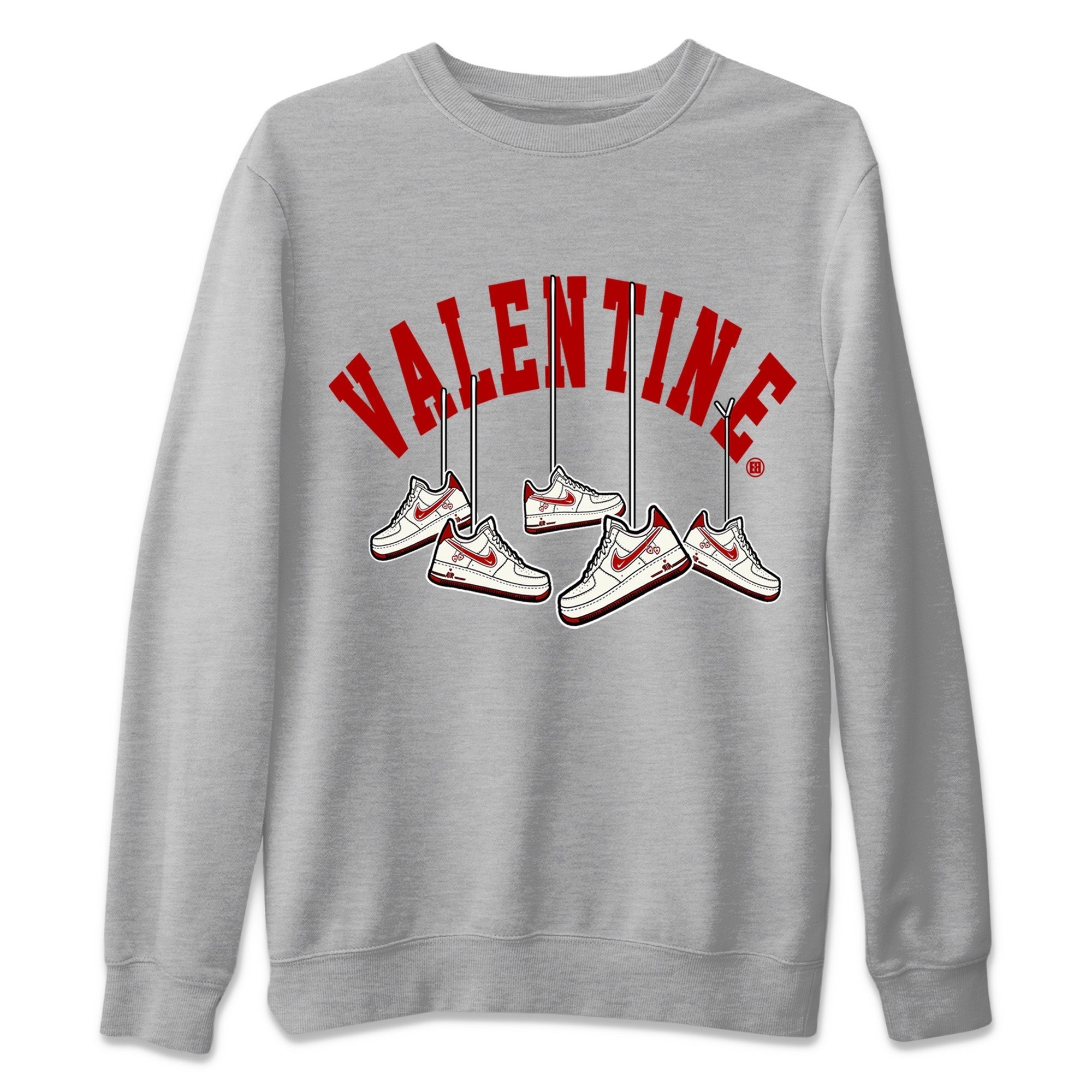 Hanging snkmatchs Unisex Tops - Air Force 1 Valentines Day