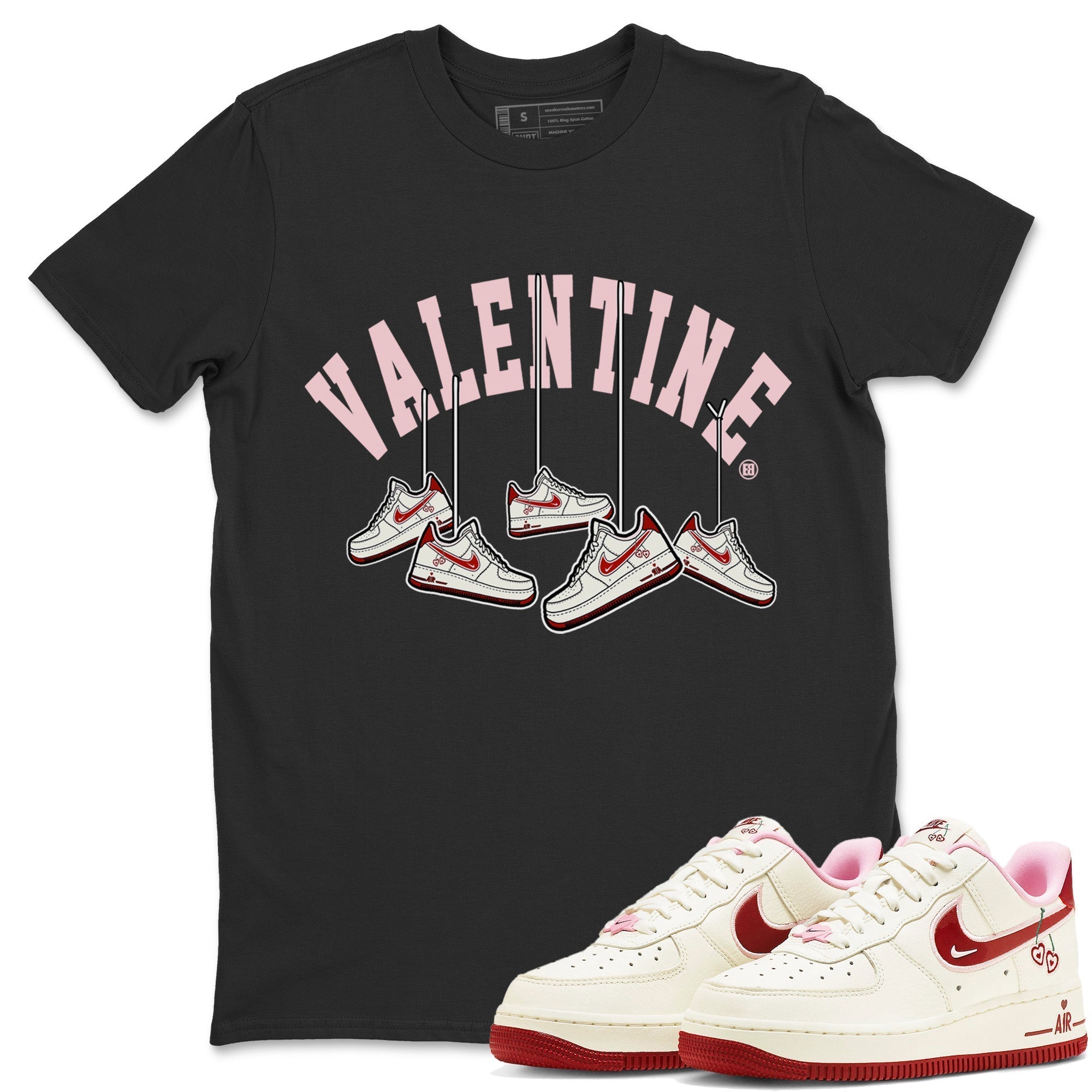 Hanging snkmatchs Unisex Tops - Air Force 1 Valentines Day