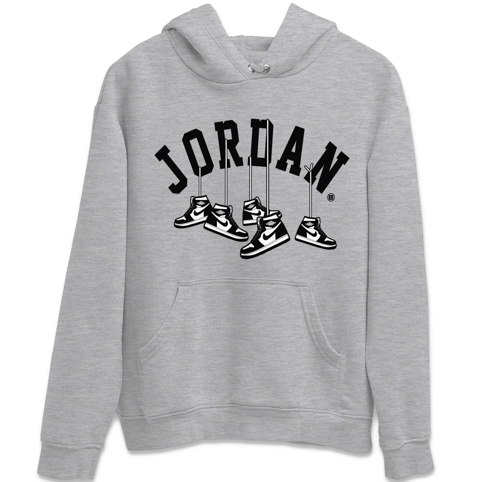 Hanging snkmatchs Unisex Tops - Air Jordan 1 Black White
