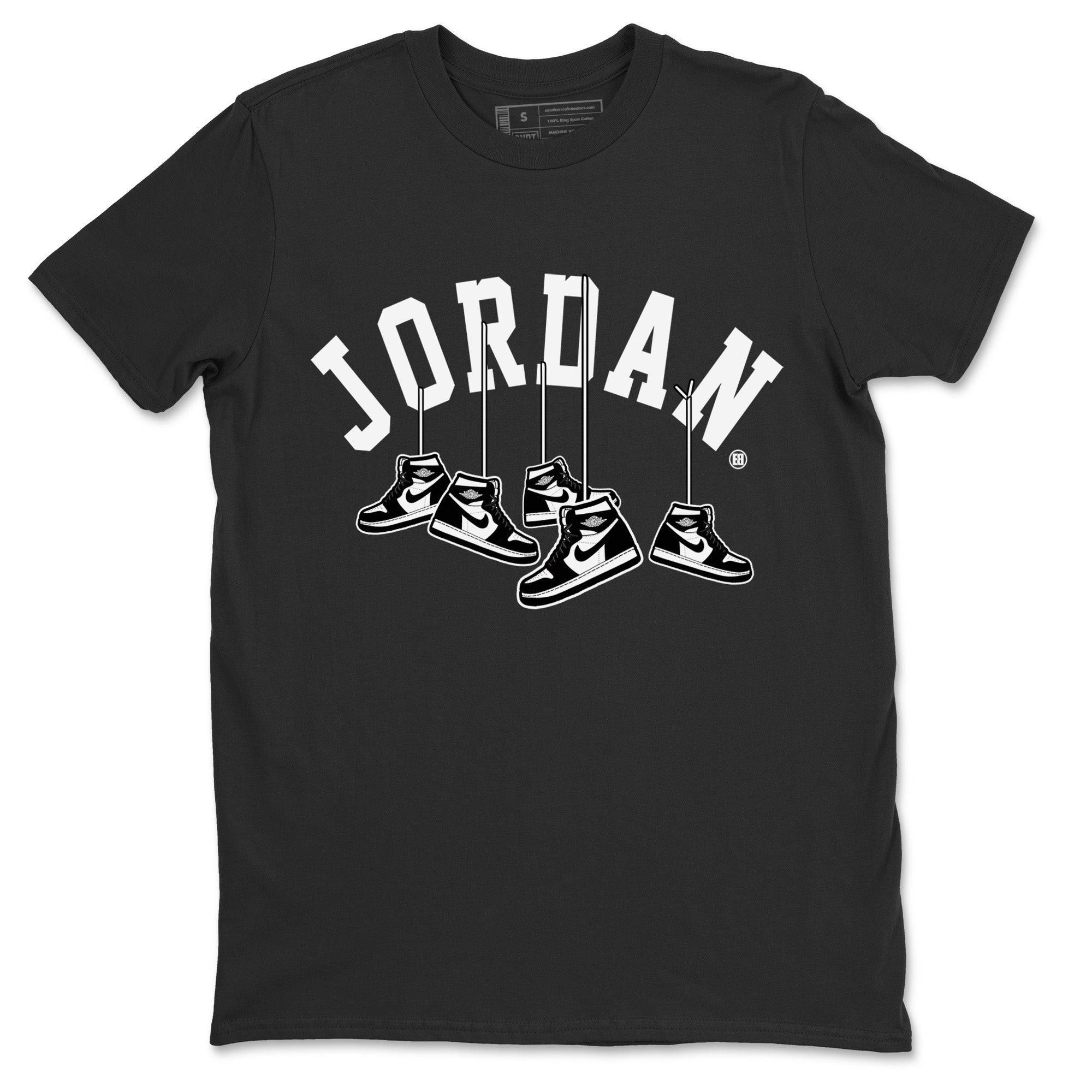 Hanging snkmatchs Unisex Tops - Air Jordan 1 Black White