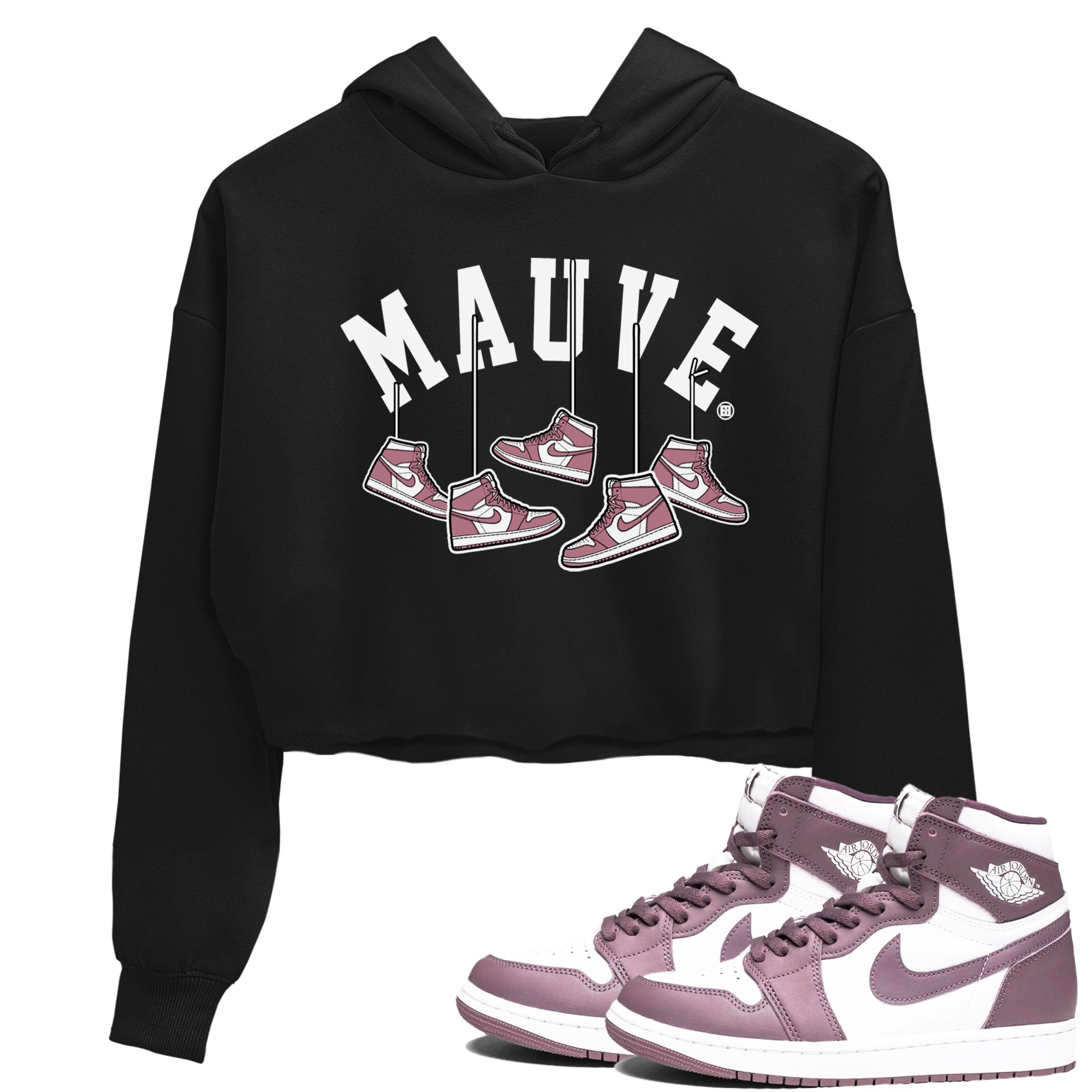 Hanging snkmatchs snkmatch Women's Top - Air Jordan 1 Mauve