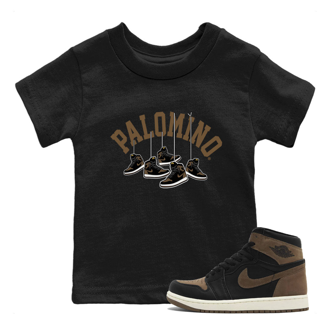 Hanging snkmatchs snkmatch Tee Kids - Air Jordan 1 Palomino