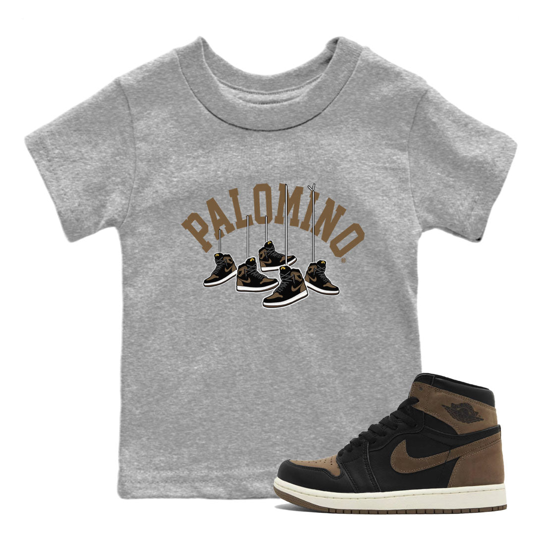 Hanging snkmatchs snkmatch Tee Kids - Air Jordan 1 Palomino